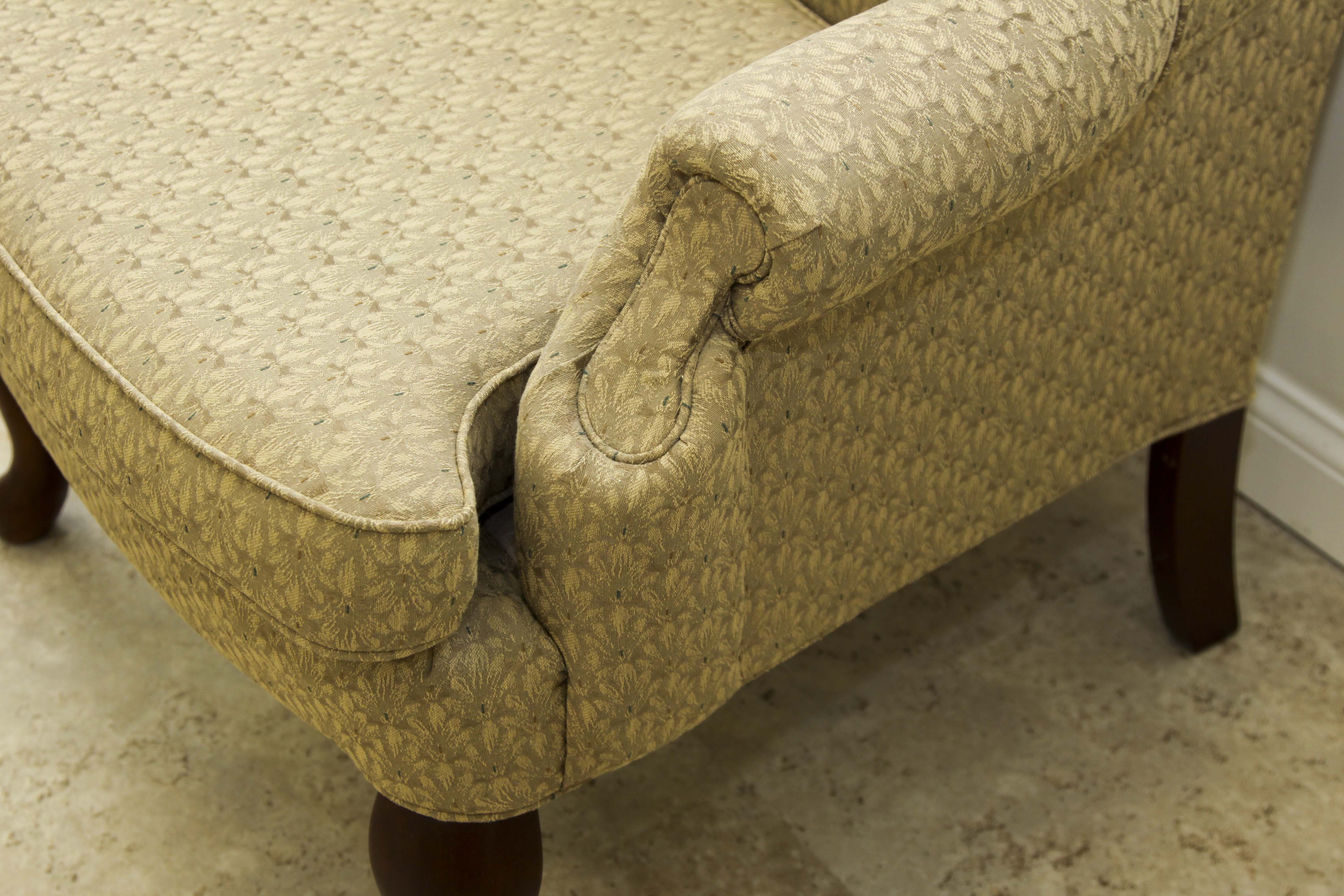 Havertys Queen Anne Style Wingback Chair