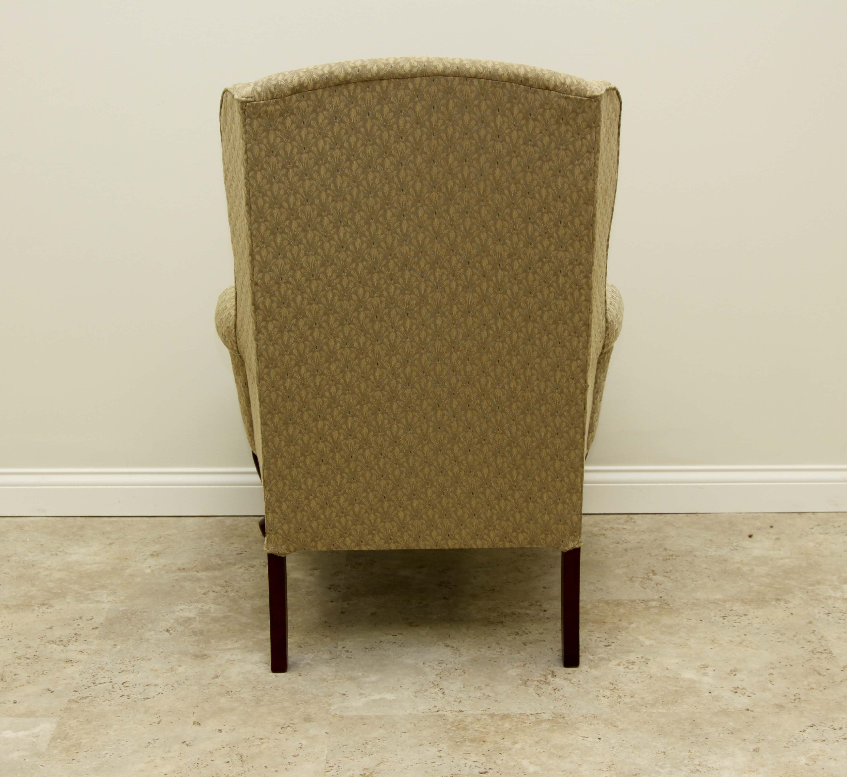 Havertys Queen Anne Style Wingback Chair