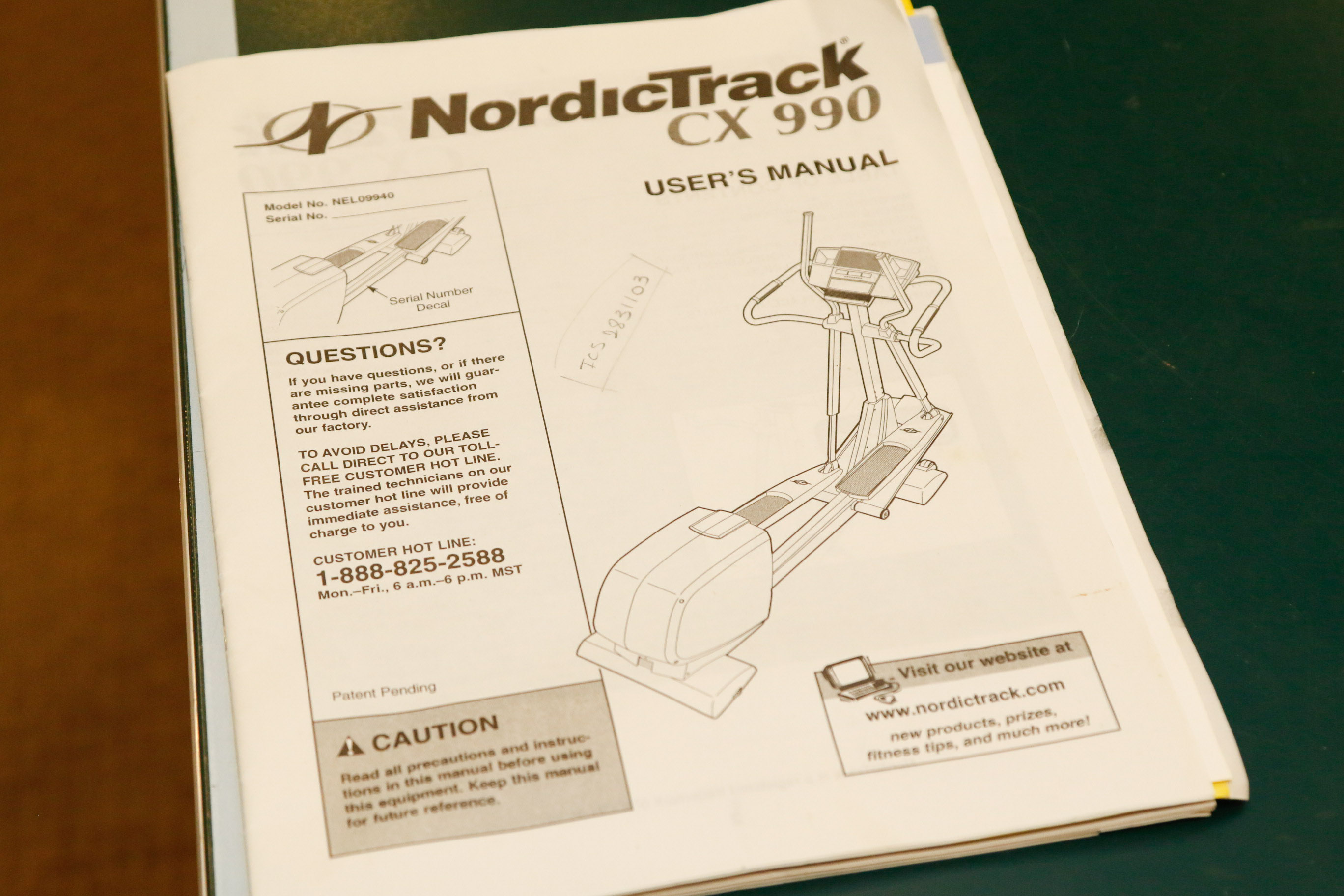 NordicTrack CX 990 Elliptical Trainer