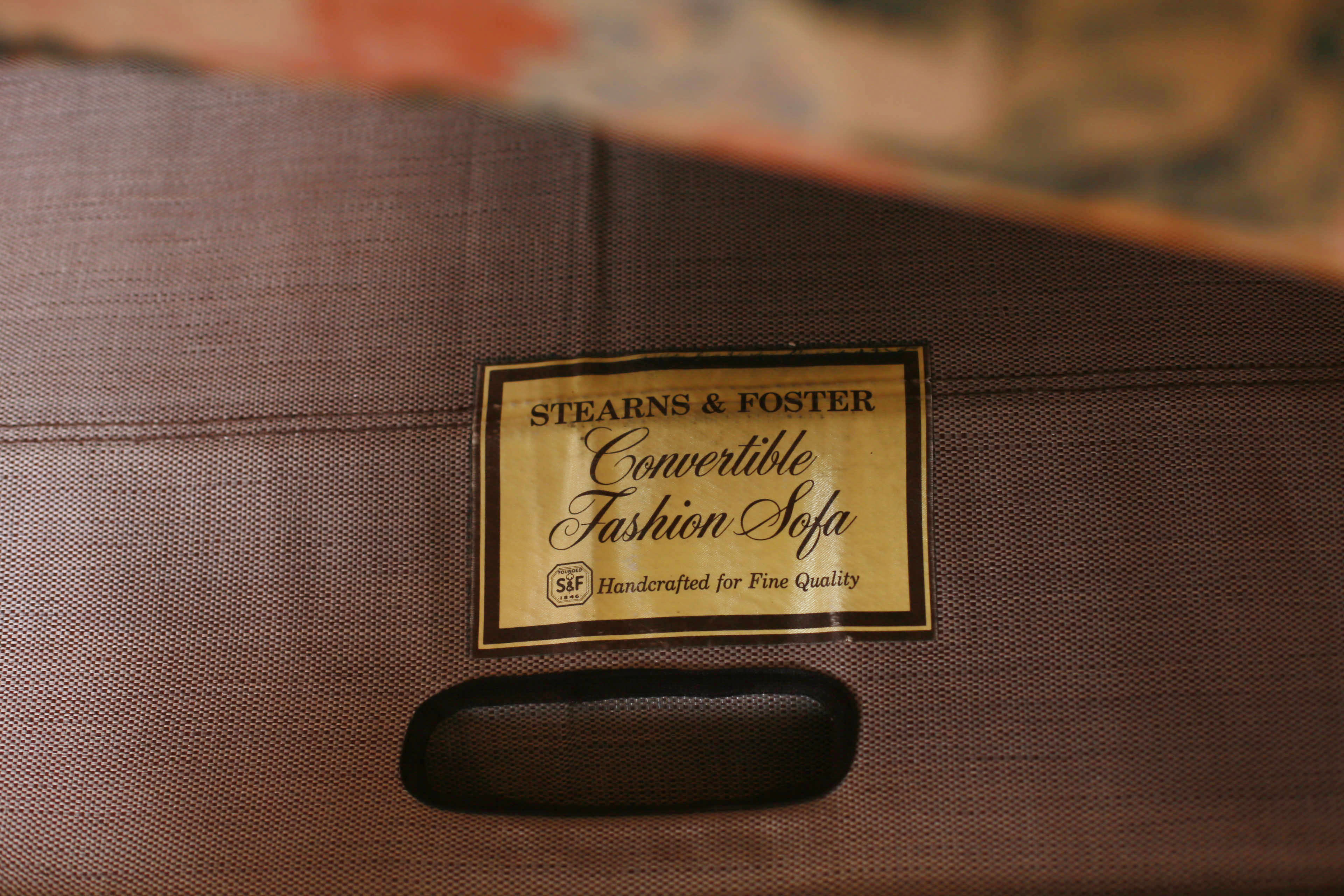 Stearns & Foster Convertible Sofa Bed