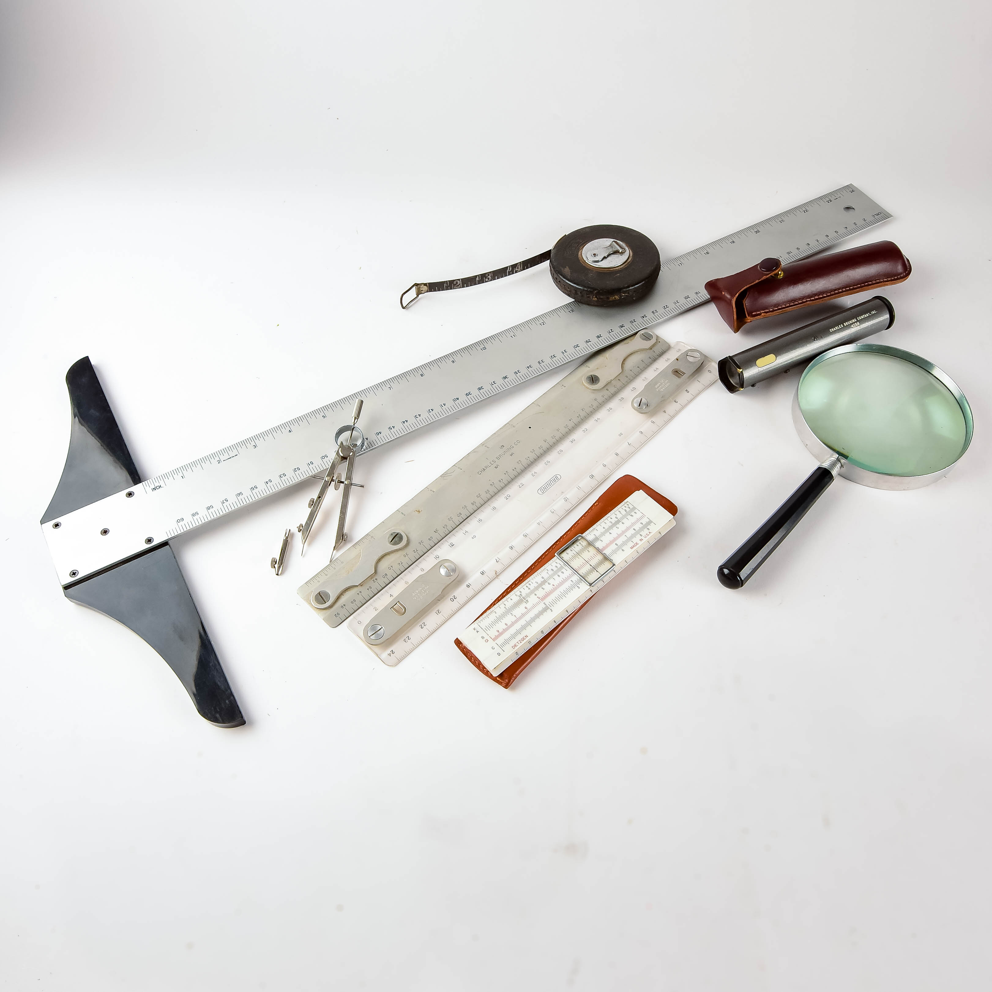 Assortment of Drafting Items