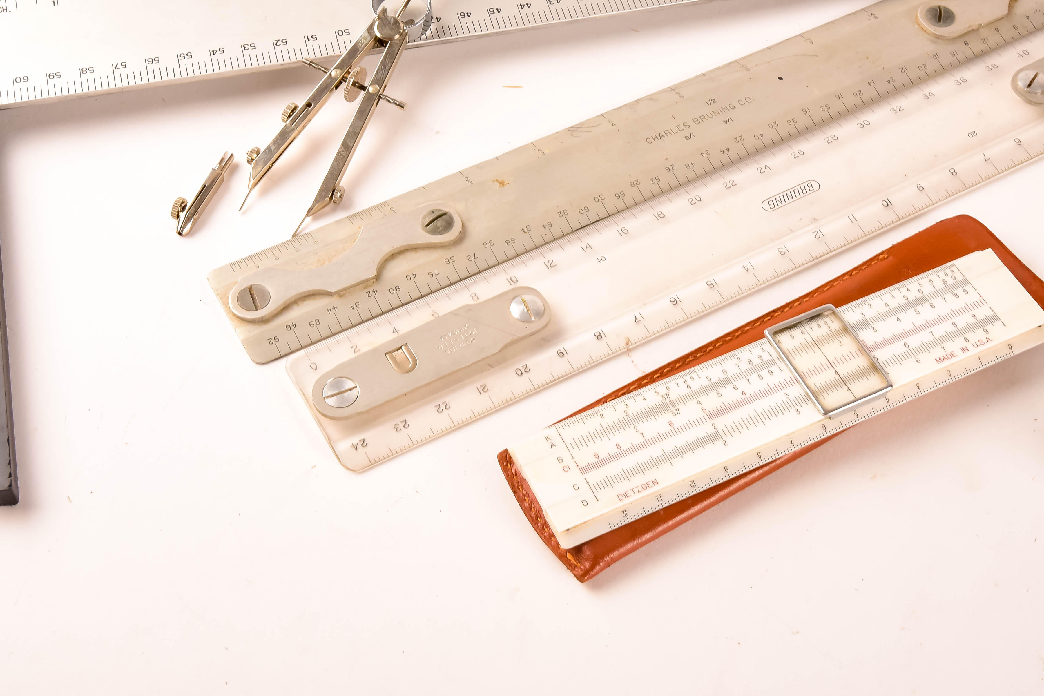 Assortment of Drafting Items