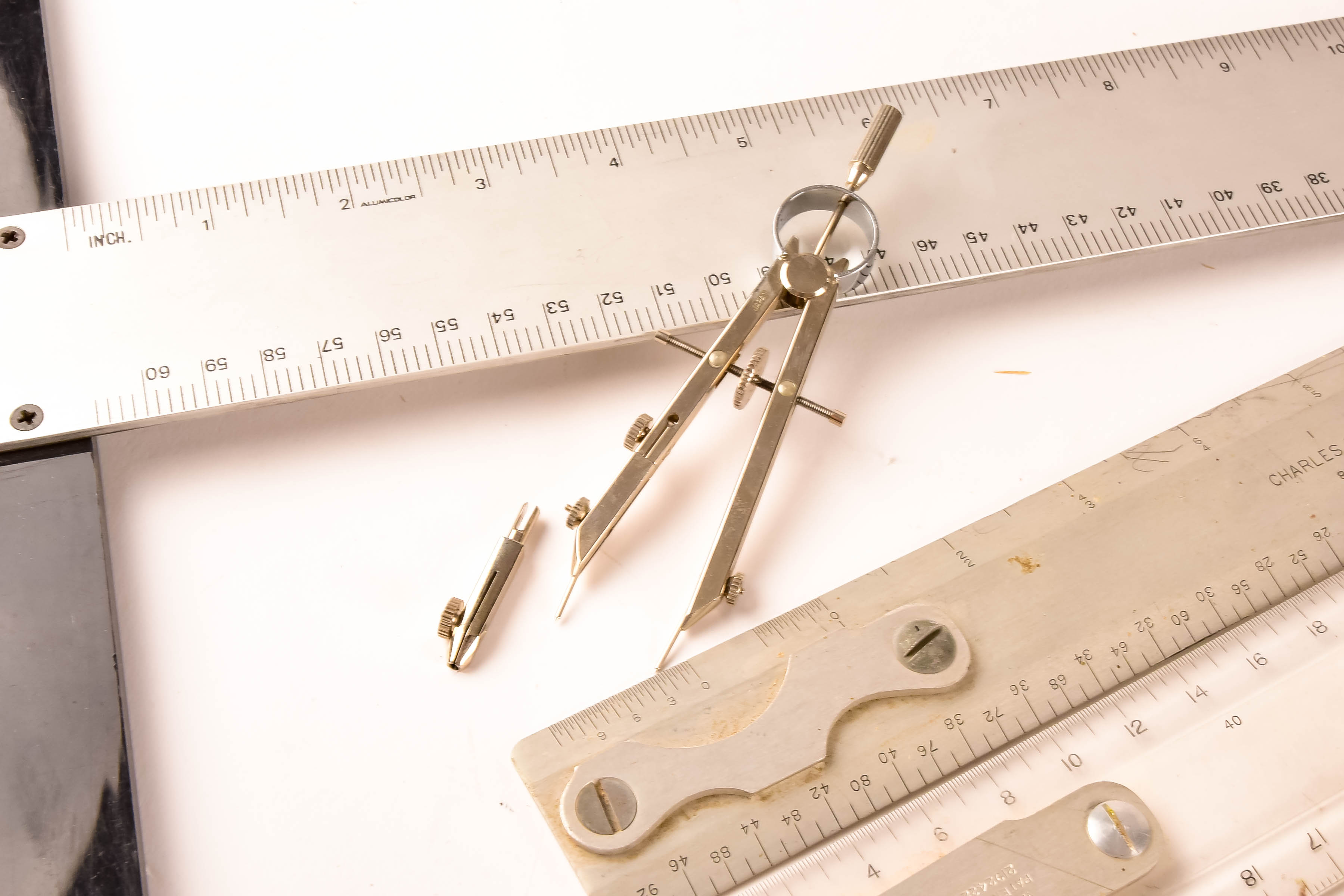 Assortment of Drafting Items