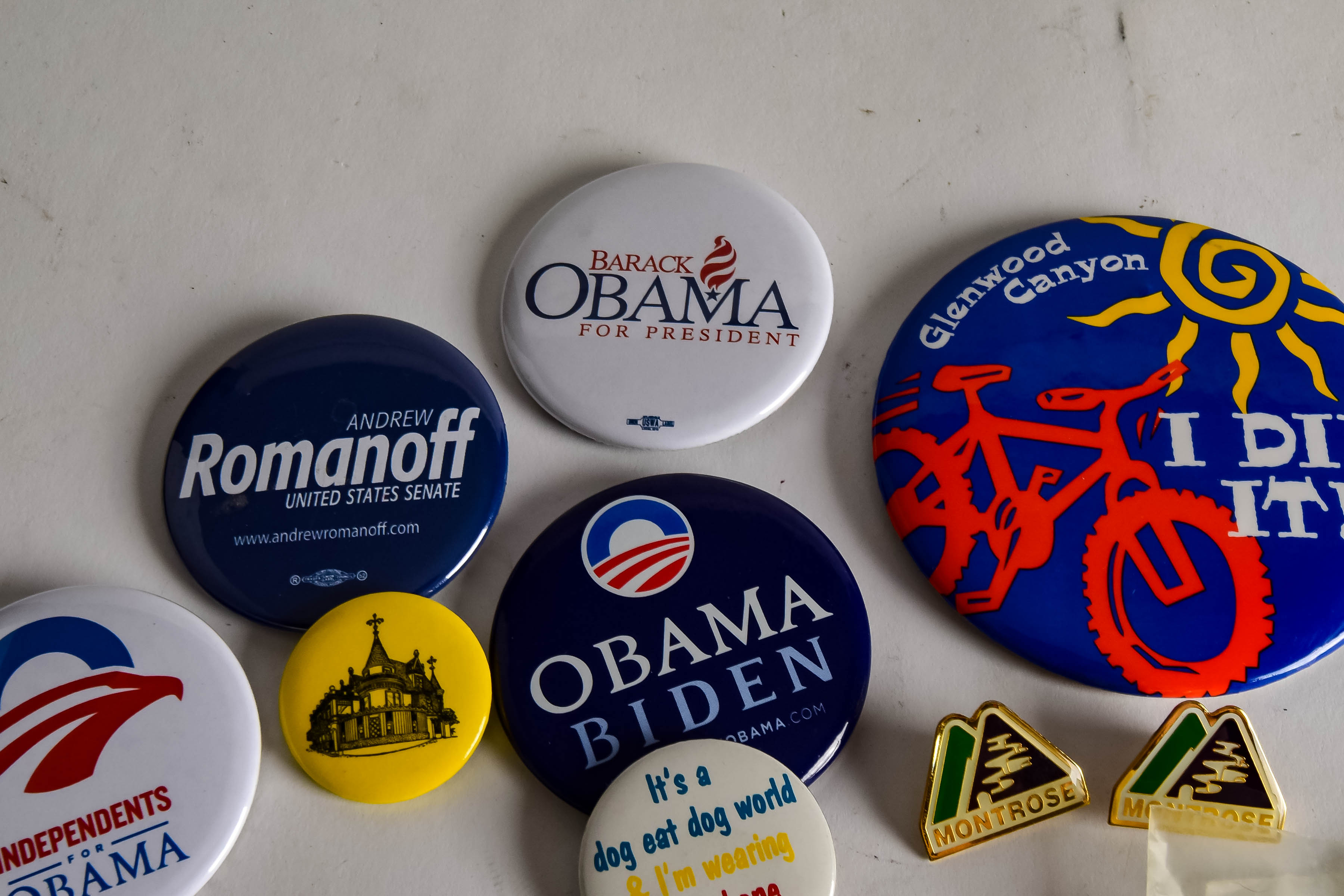 Assortment of Pinback Buttons