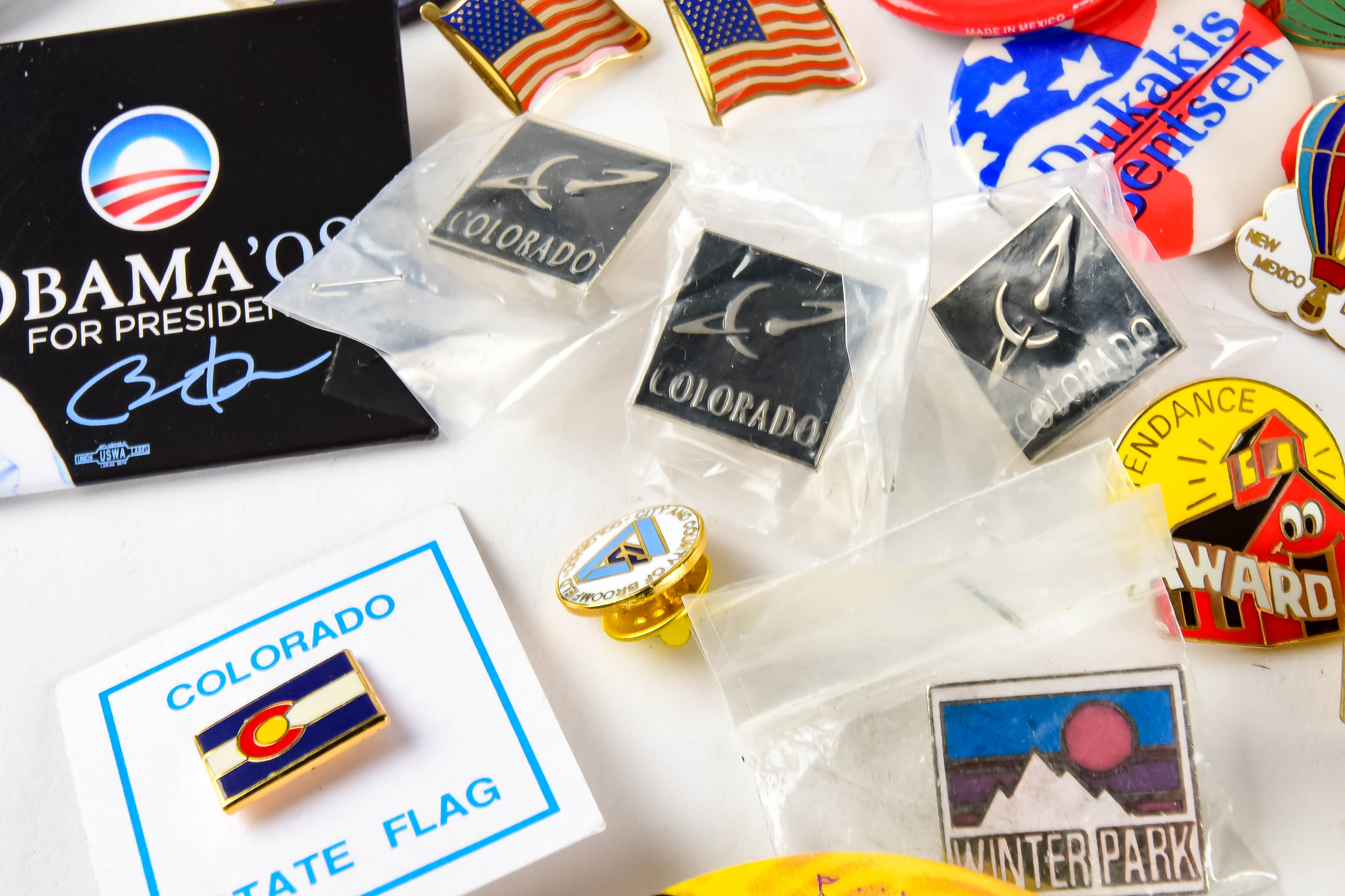 Assortment of Pinback Buttons