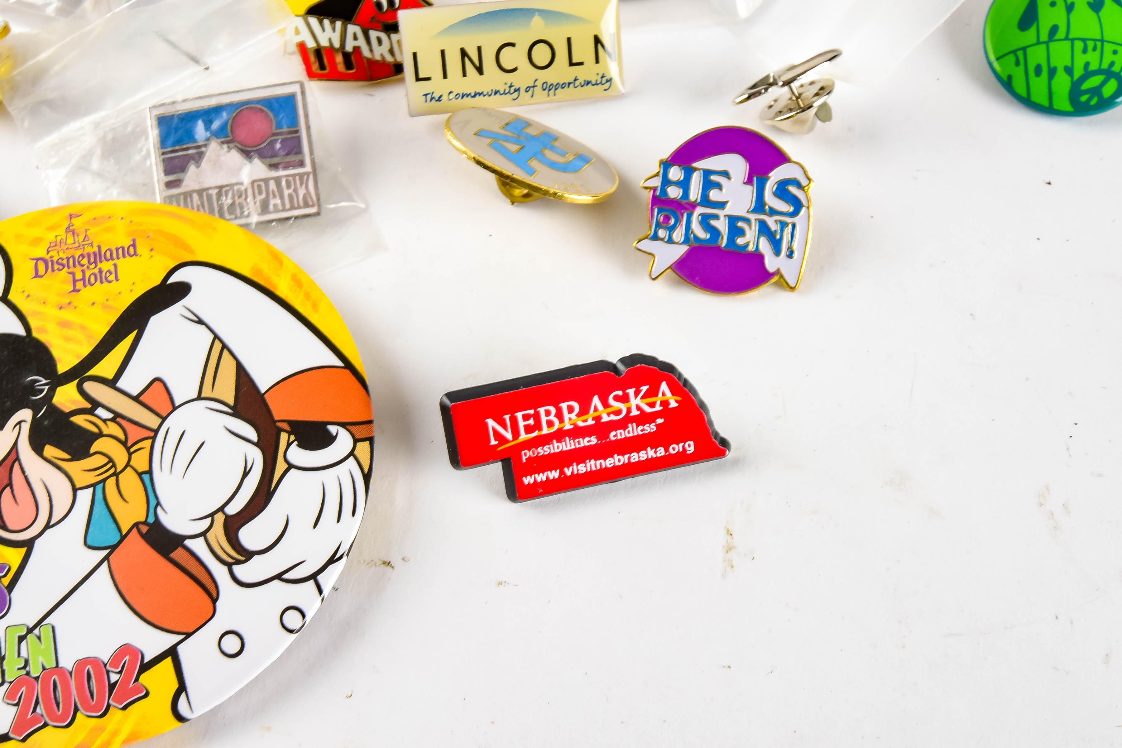 Assortment of Pinback Buttons