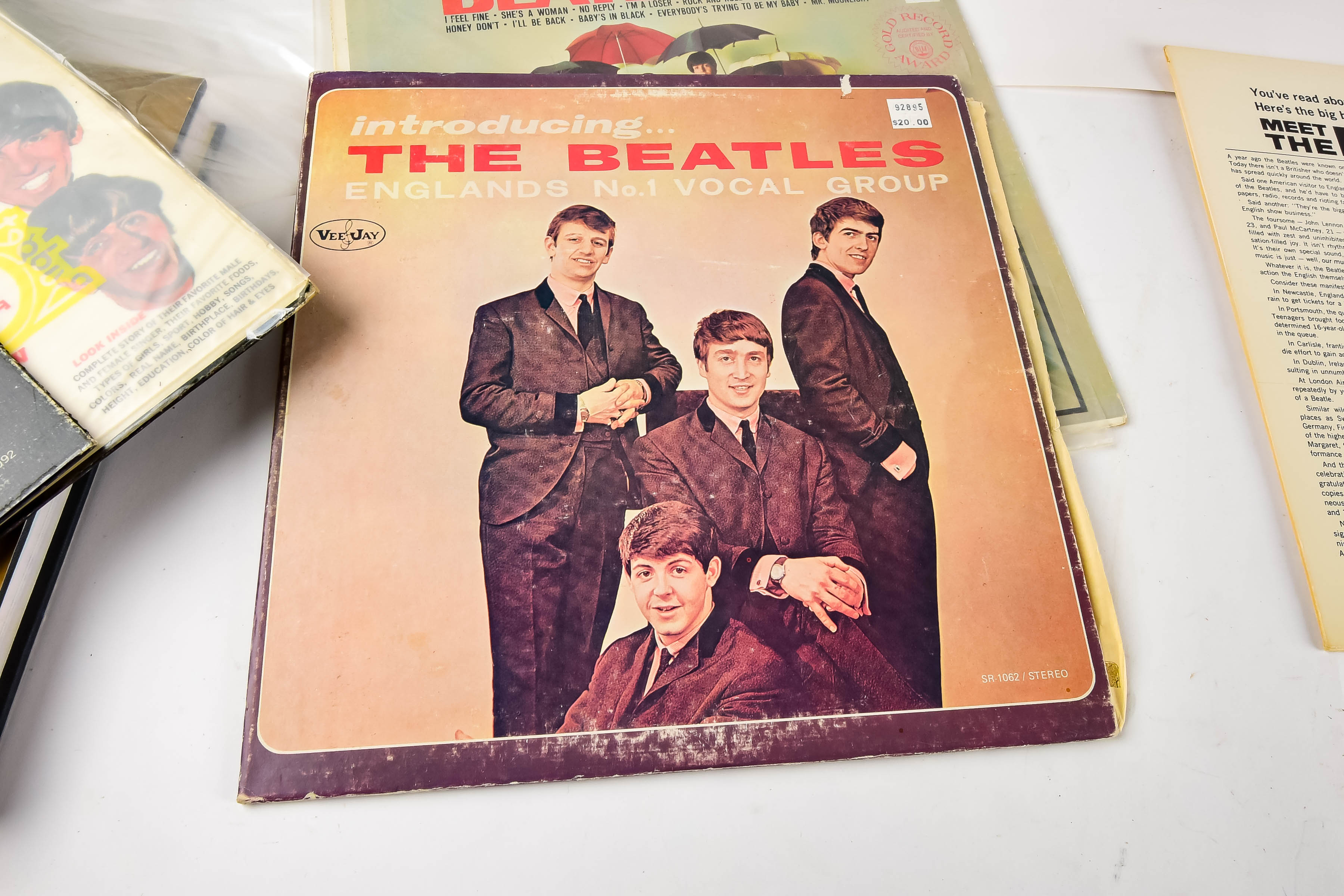 Beatles and Classic Rock Paraphernalia