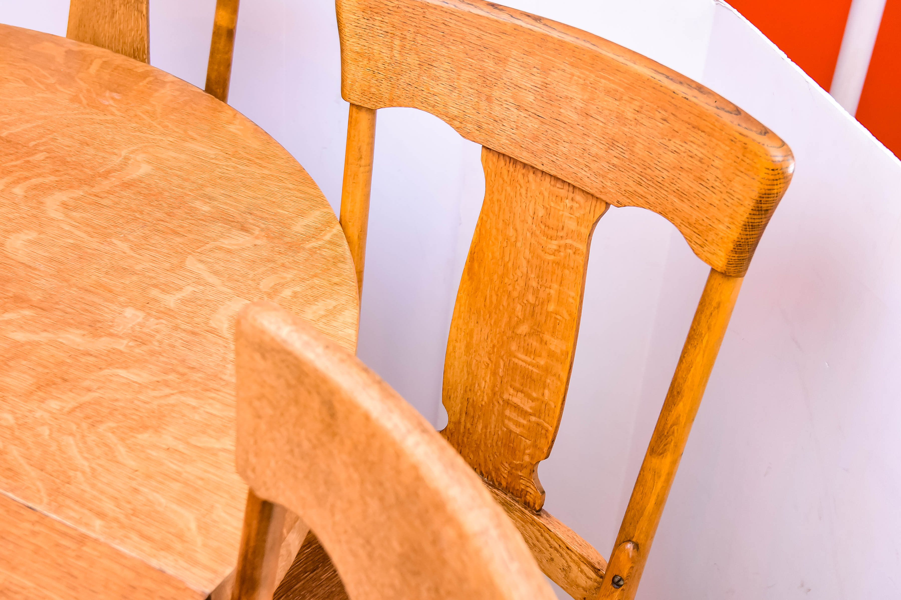 Oak Dining Table and Chairs