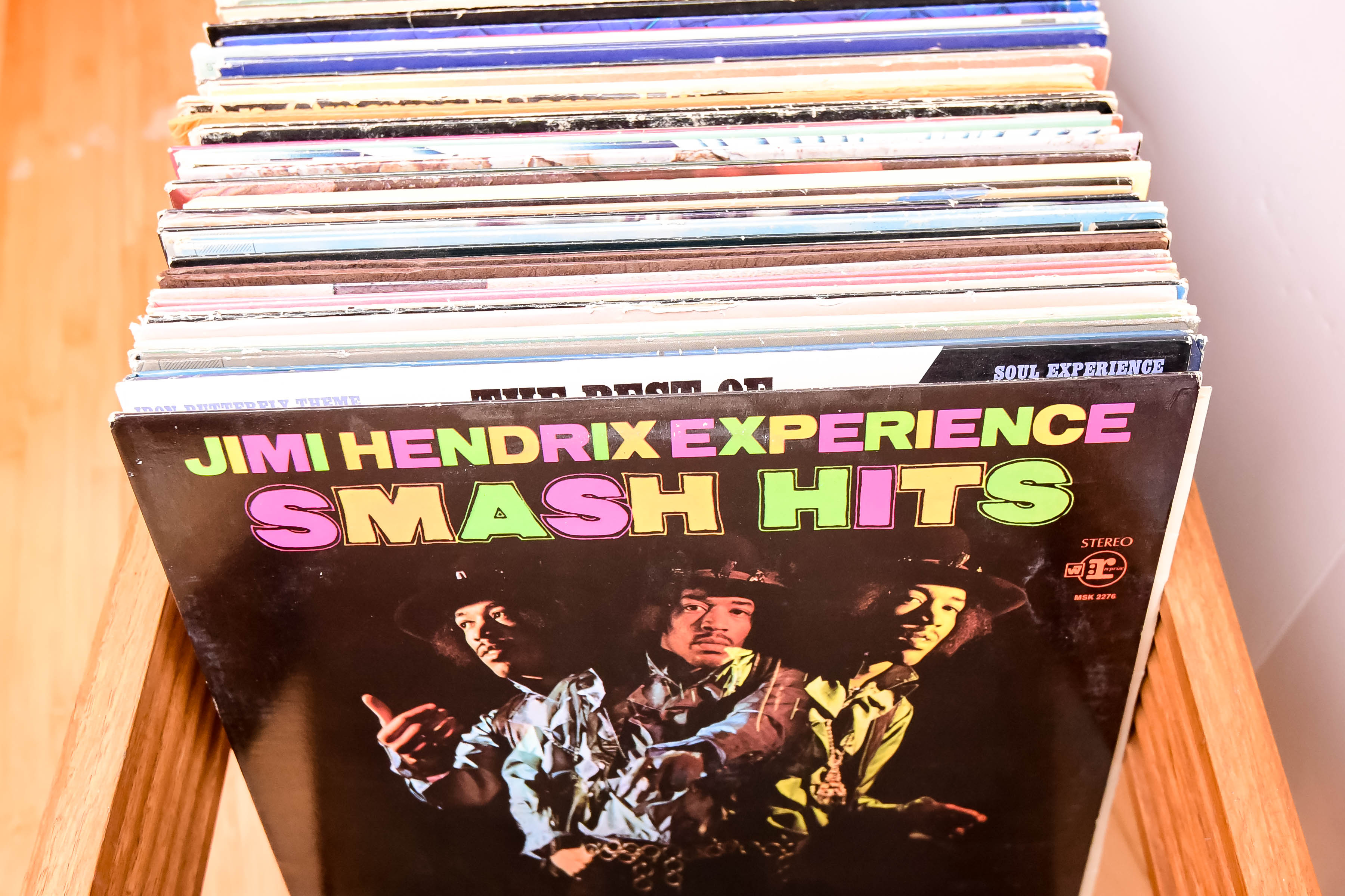 Classic Rock LPs Including Beatles, Blue Cheer, Zeppelin, Hendrix