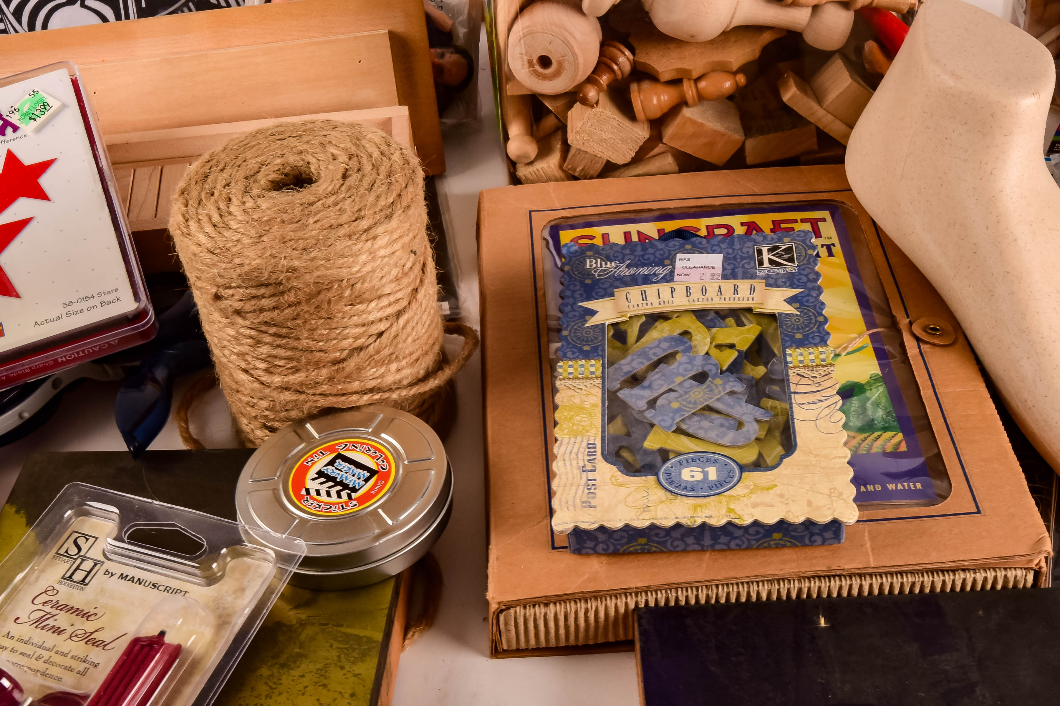 Large Assortment of Crafting Supplies