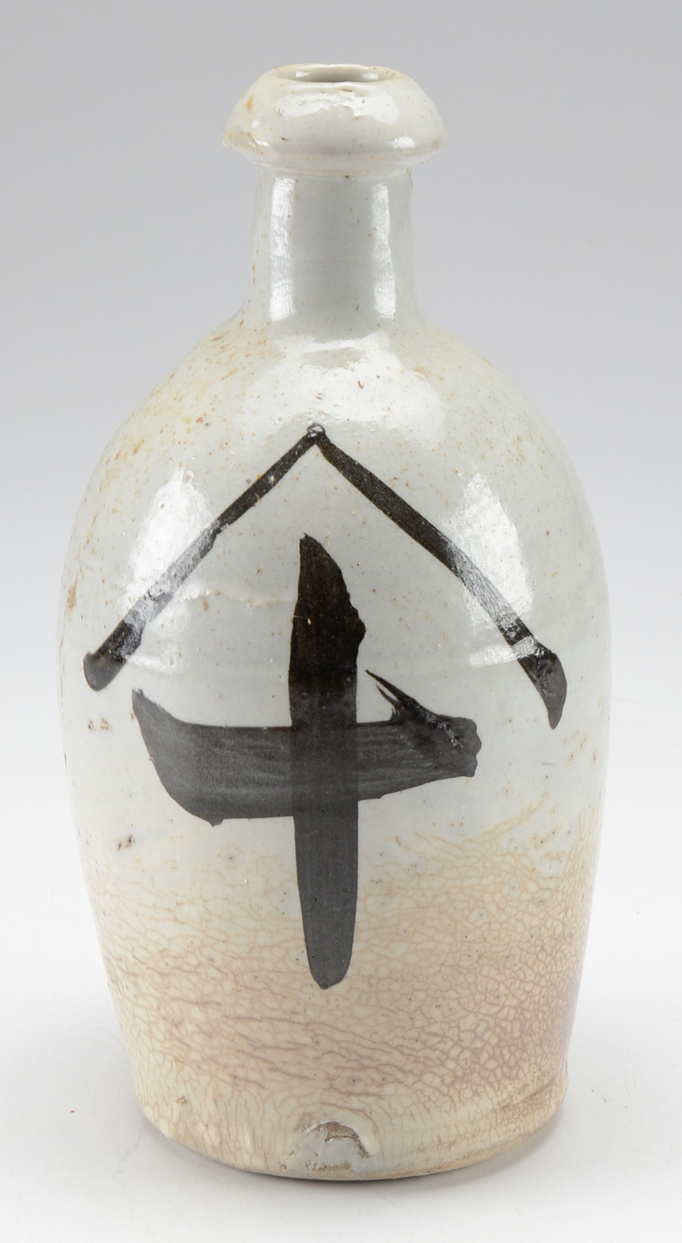 Antique Japanese Sake Bottle