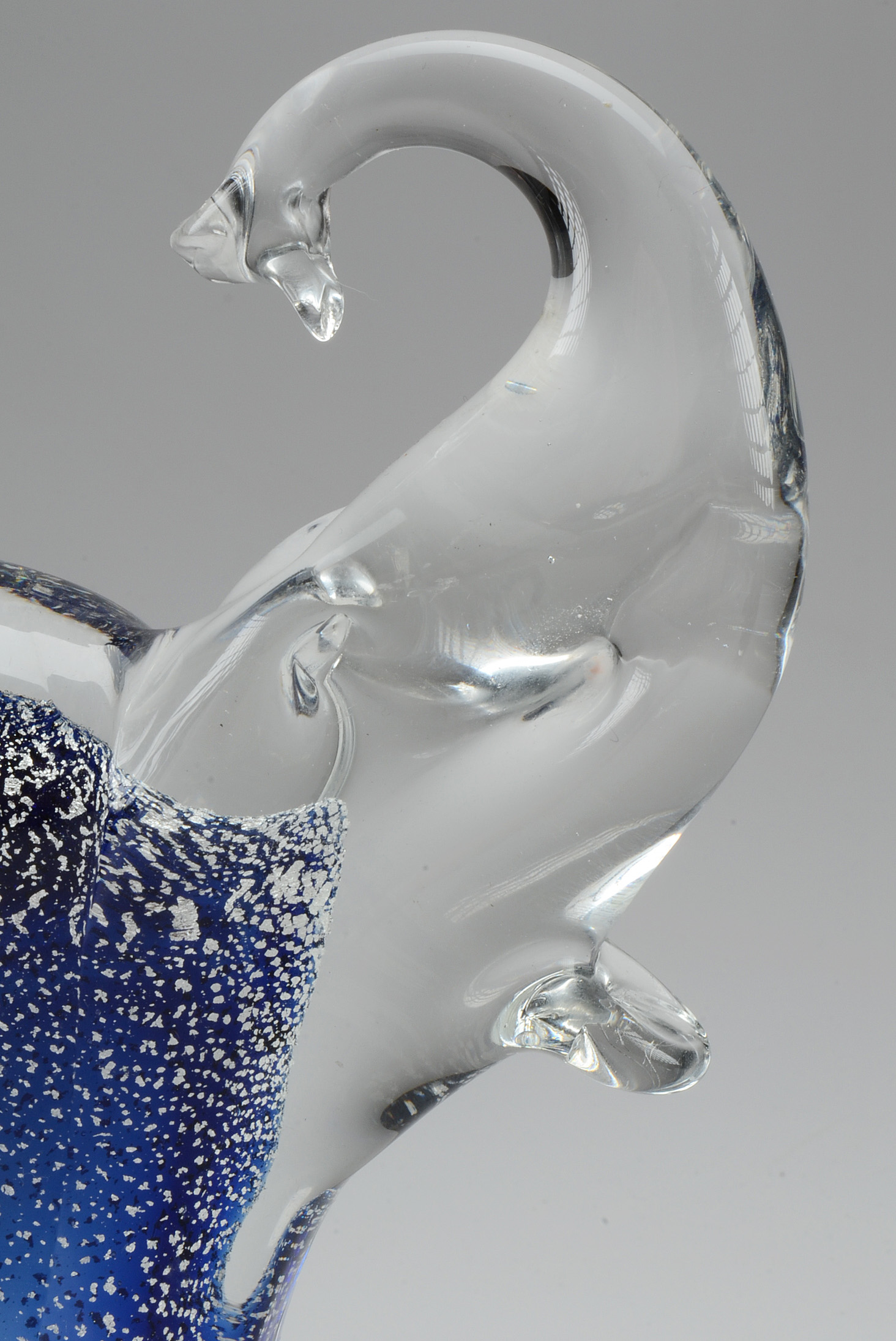 Art Glass Apple and Elephant Paperweights