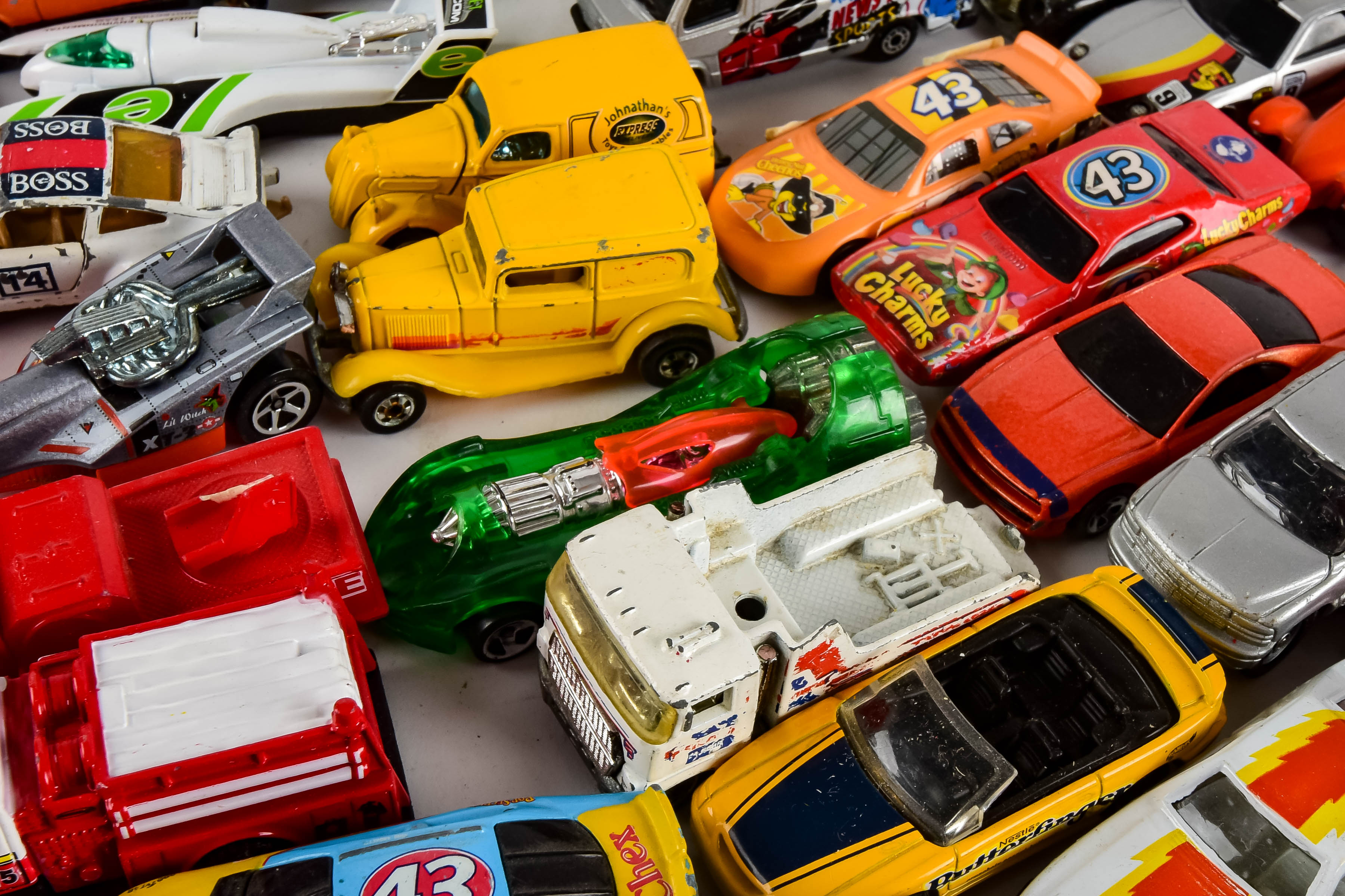 Collection of Toy Vehicles