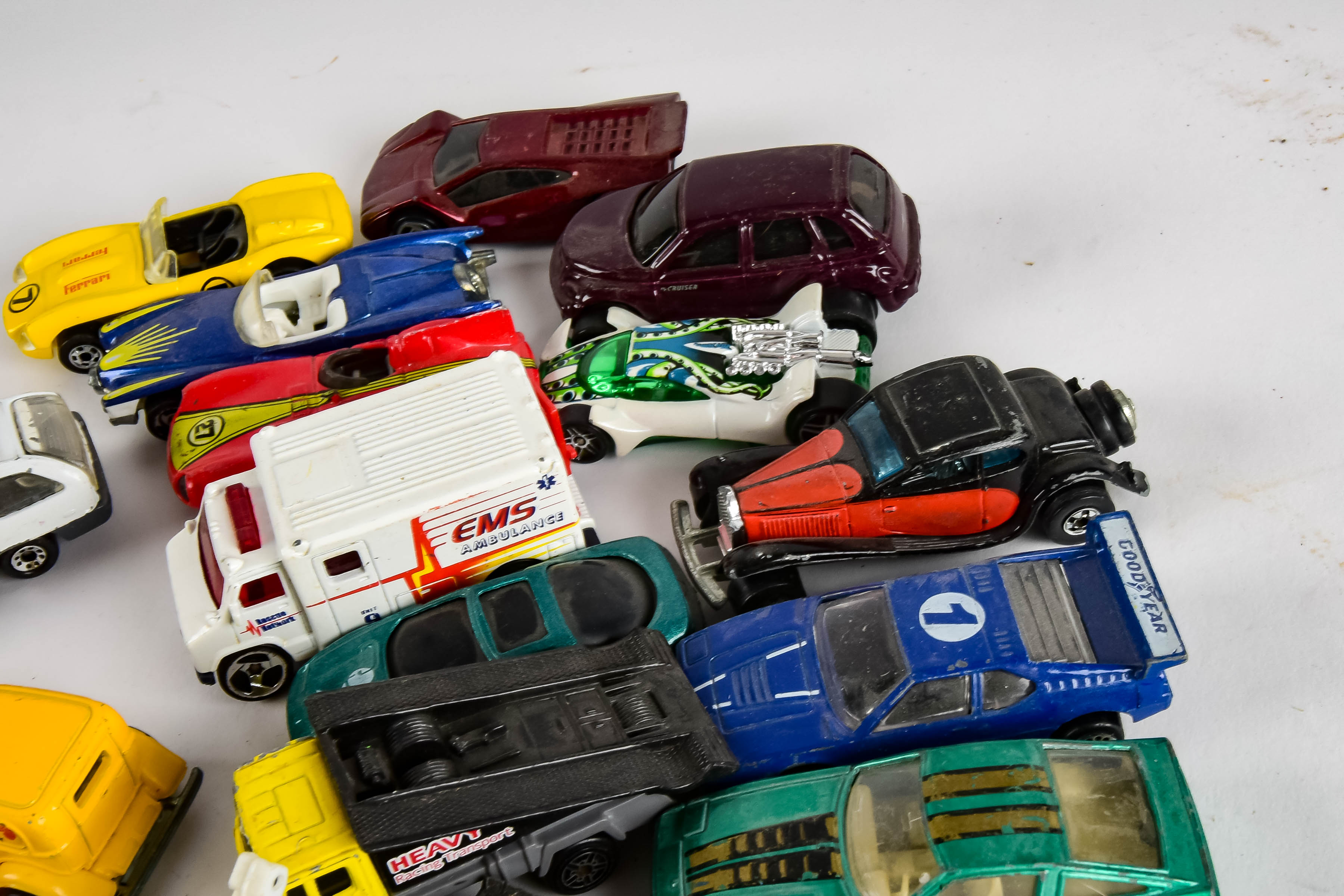 Large Assortment of Toy Vehicles