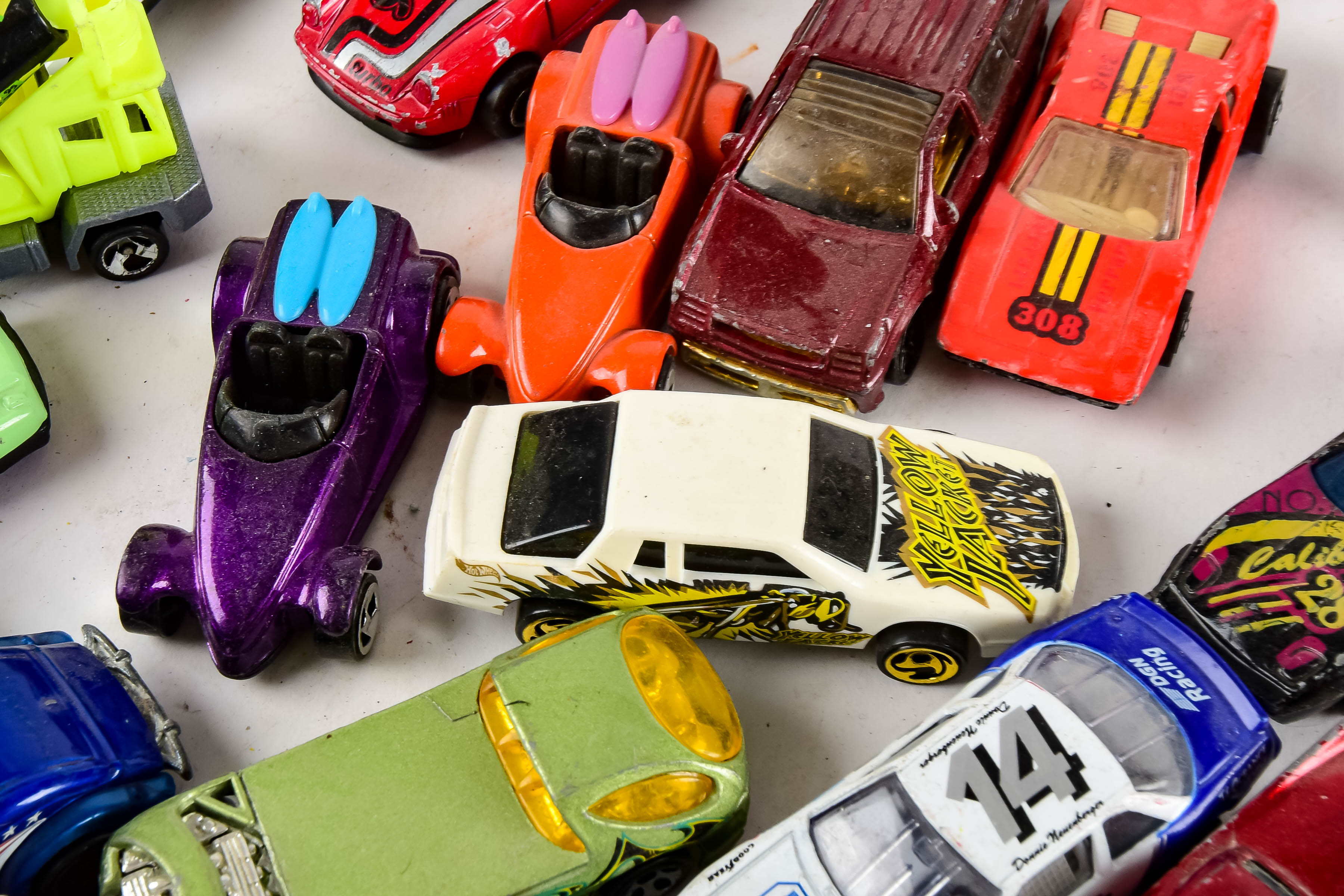 Assortment of Trucks and Car Toys
