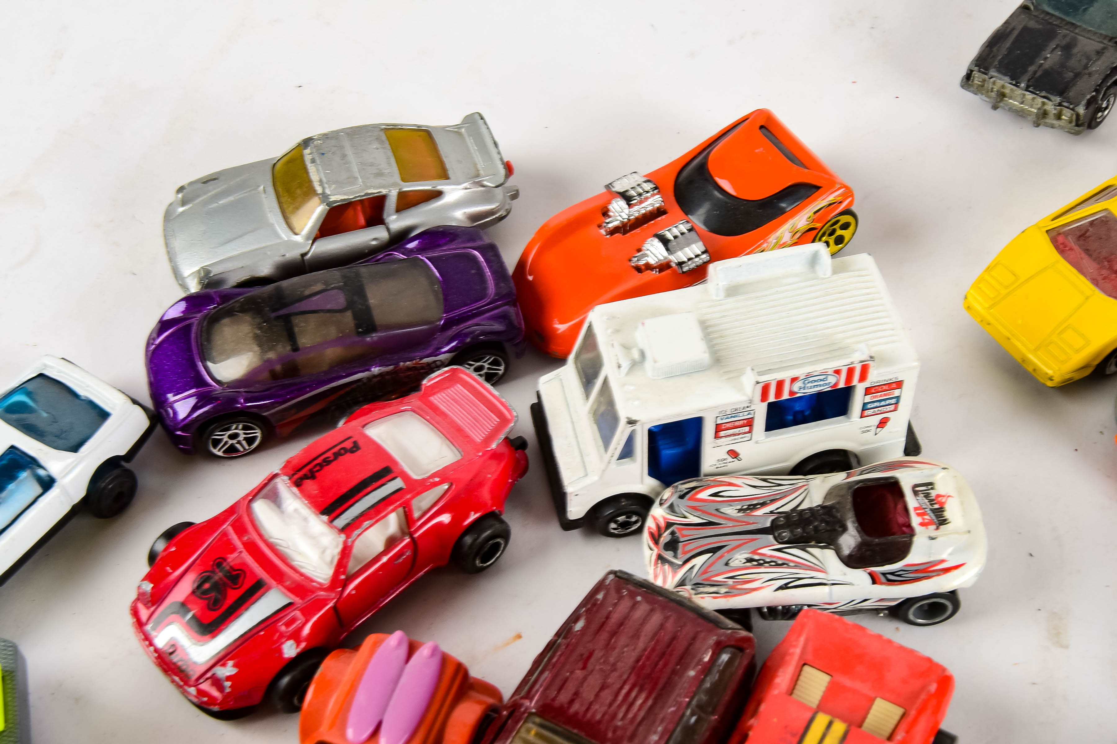 Assortment of Trucks and Car Toys