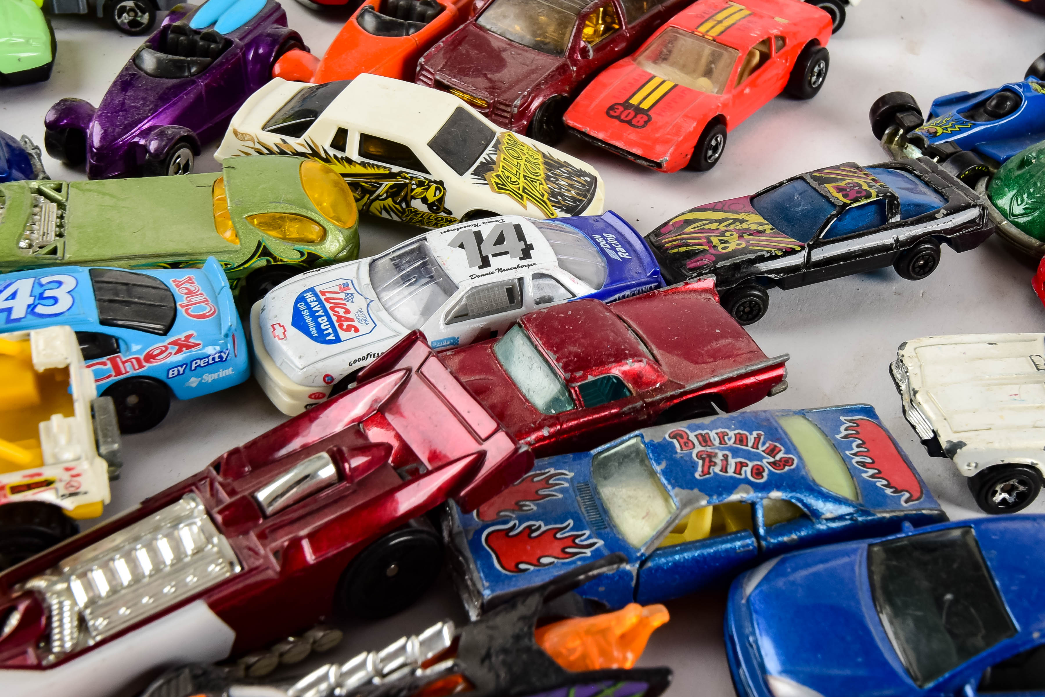 Assortment of Trucks and Car Toys