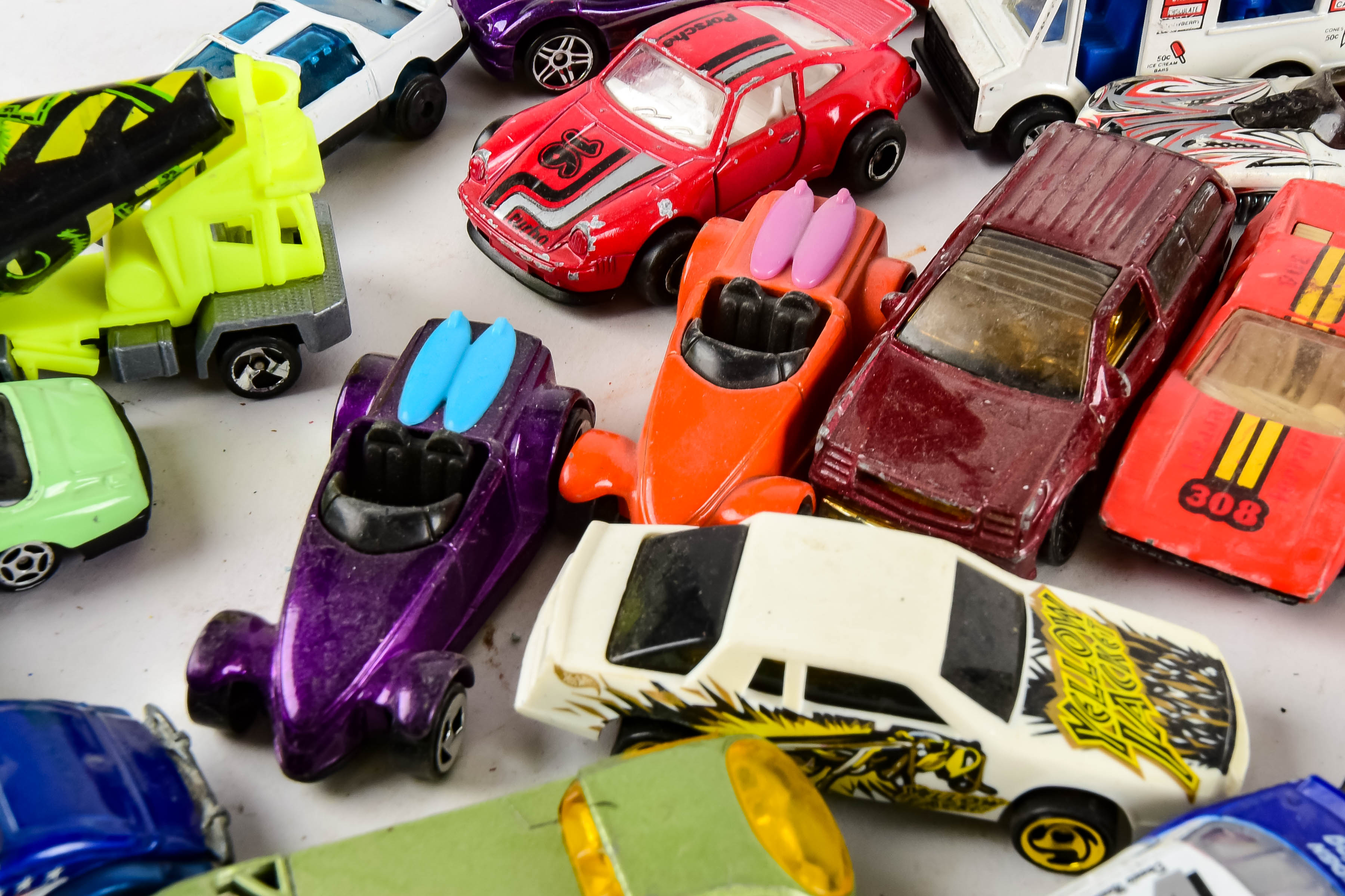 Assortment of Trucks and Car Toys
