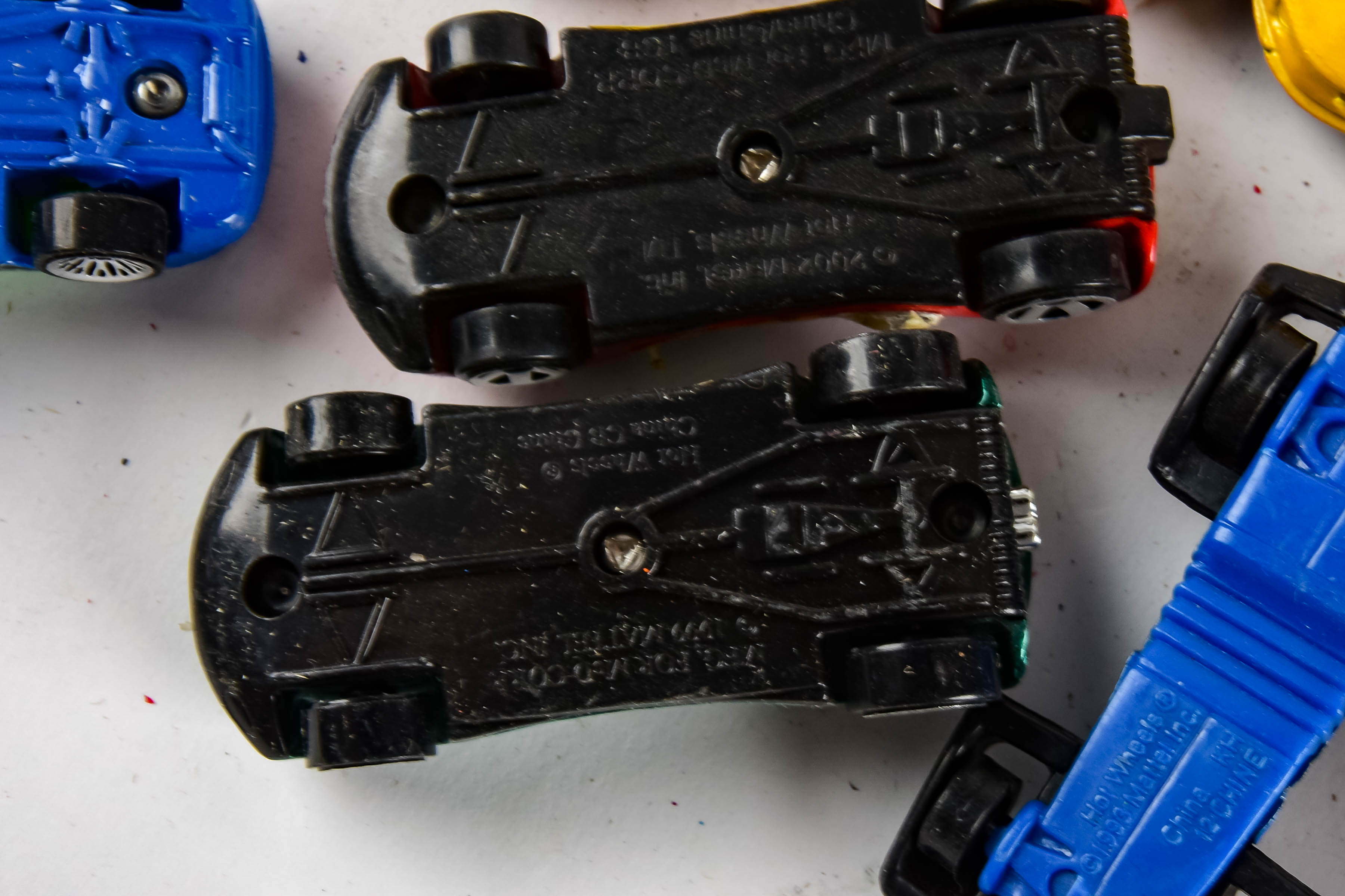 Large Collection of Toy Cars Including Hot Wheels