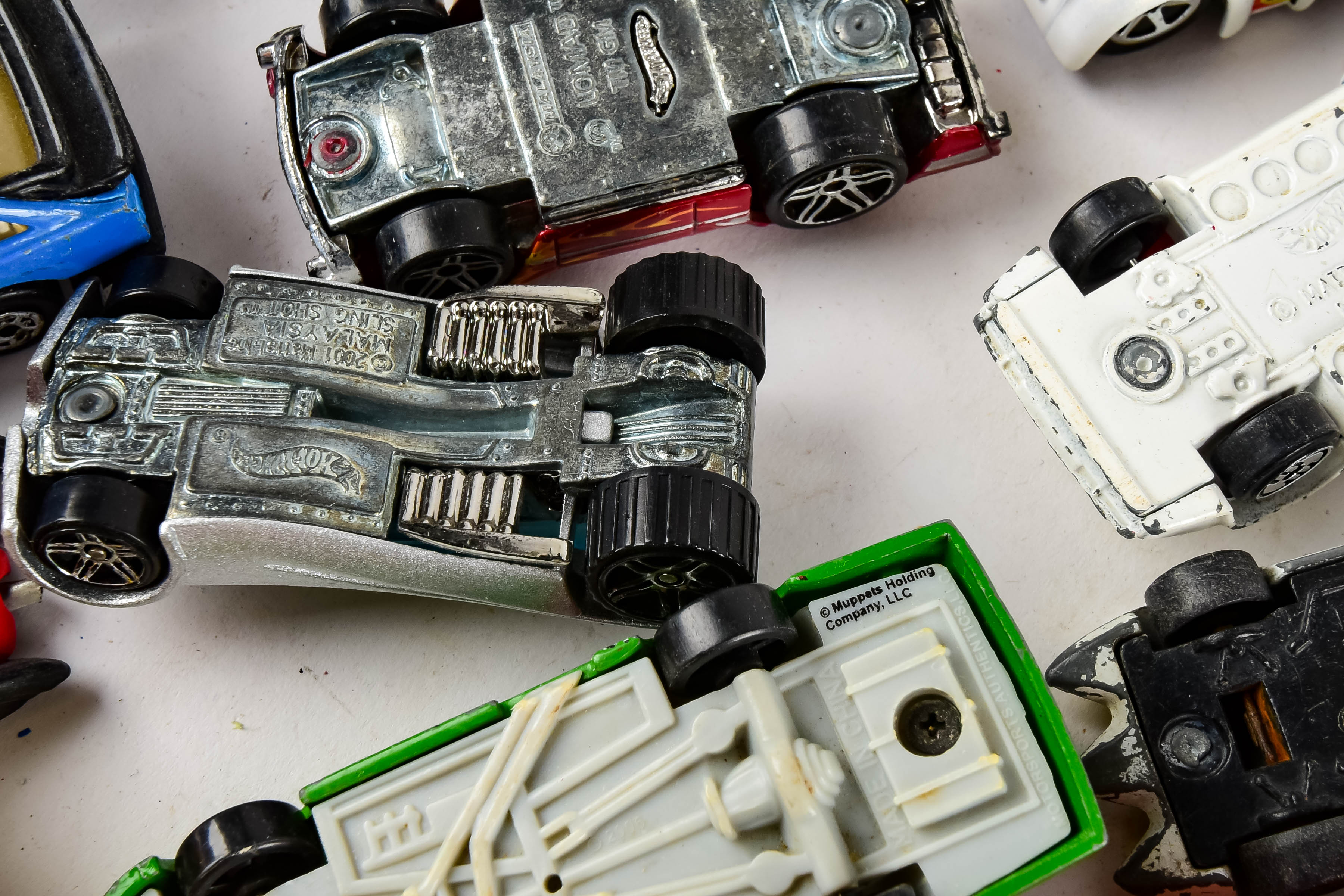 Large Collection of Toy Cars Including Hot Wheels