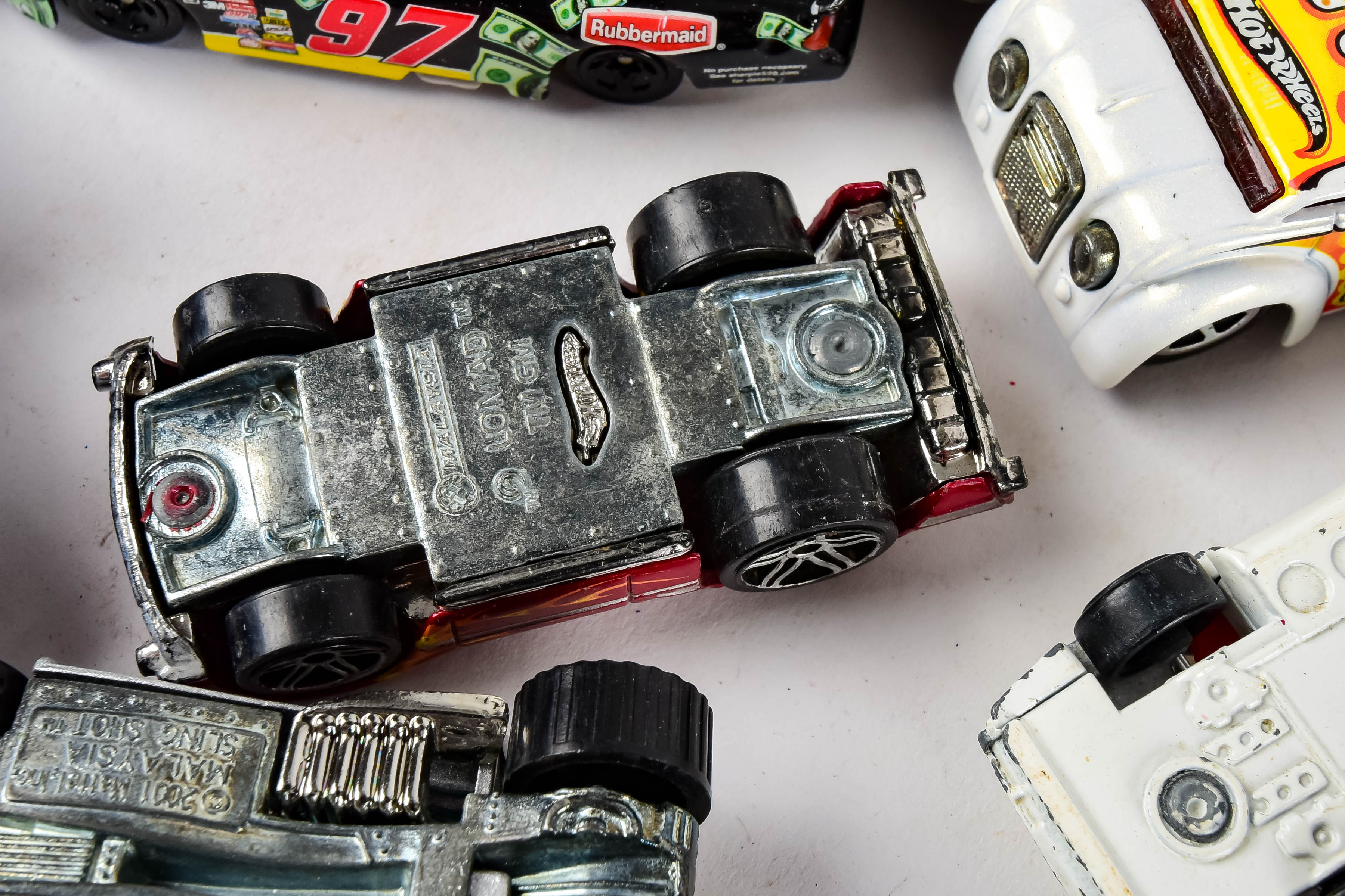 Large Collection of Toy Cars Including Hot Wheels