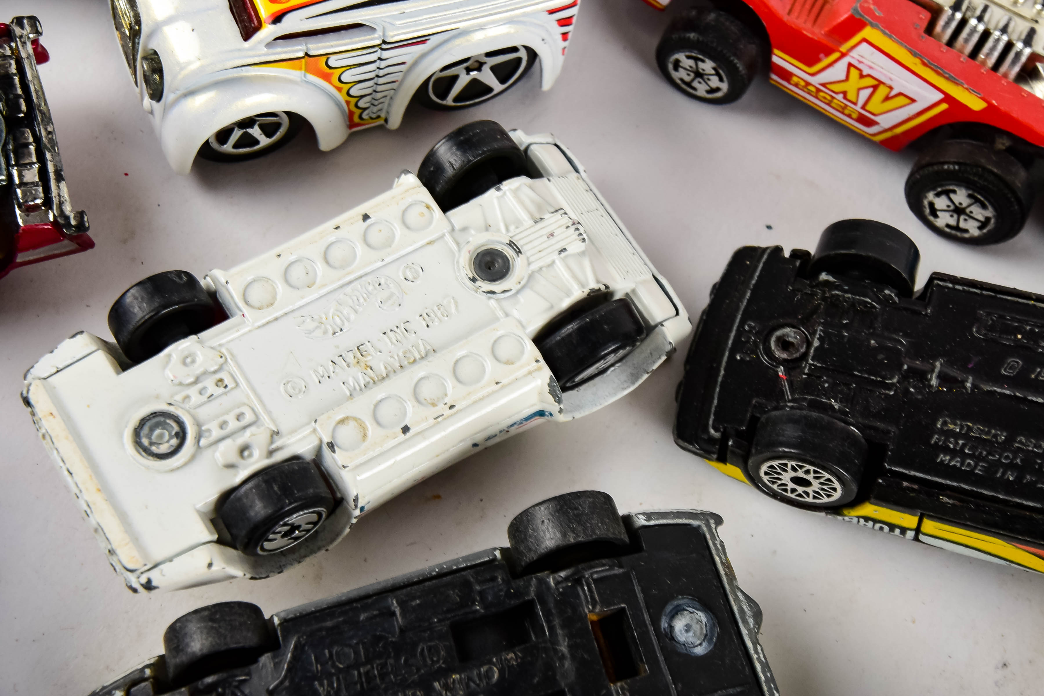 Large Collection of Toy Cars Including Hot Wheels