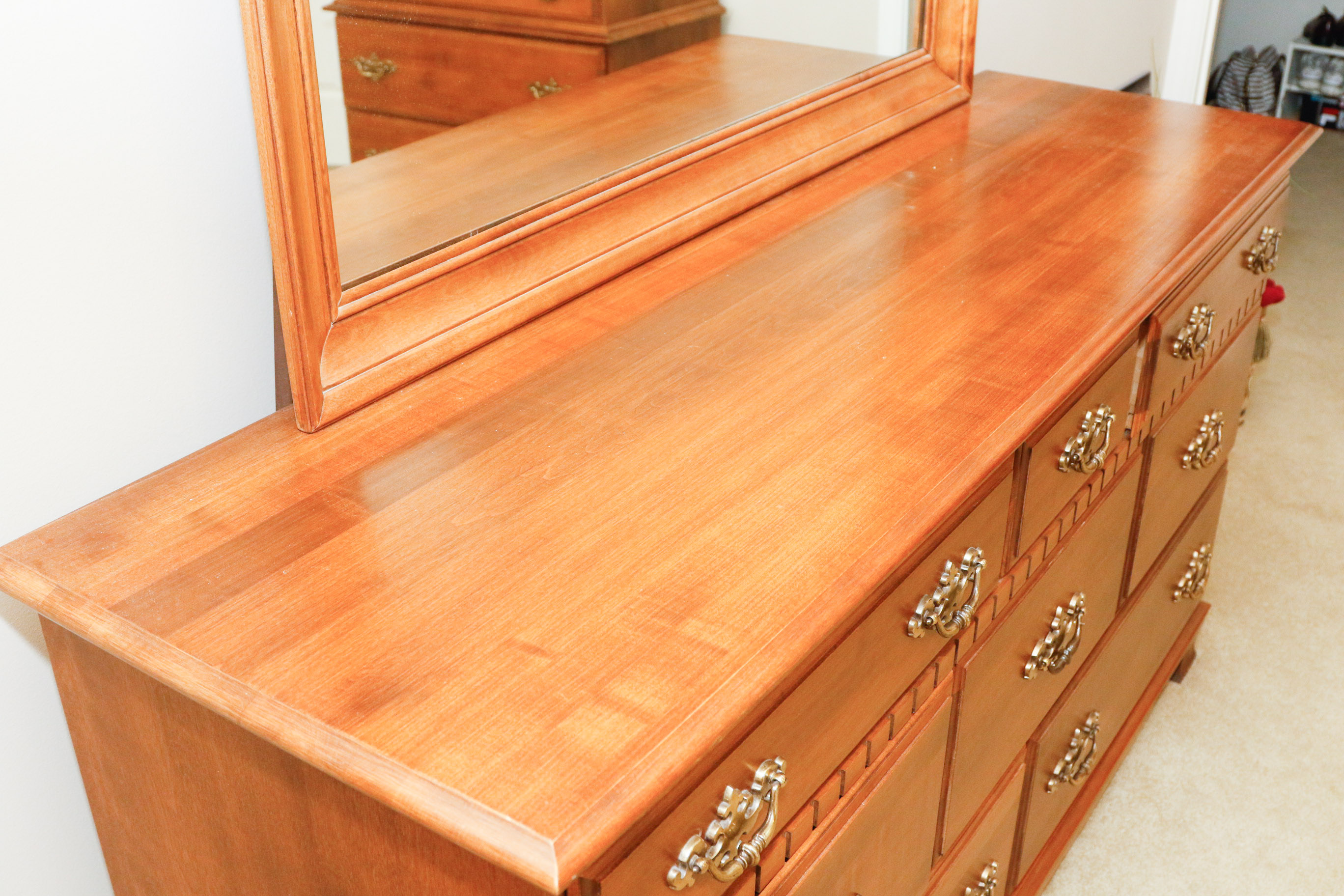 Dresser with Mirror by Moosehead