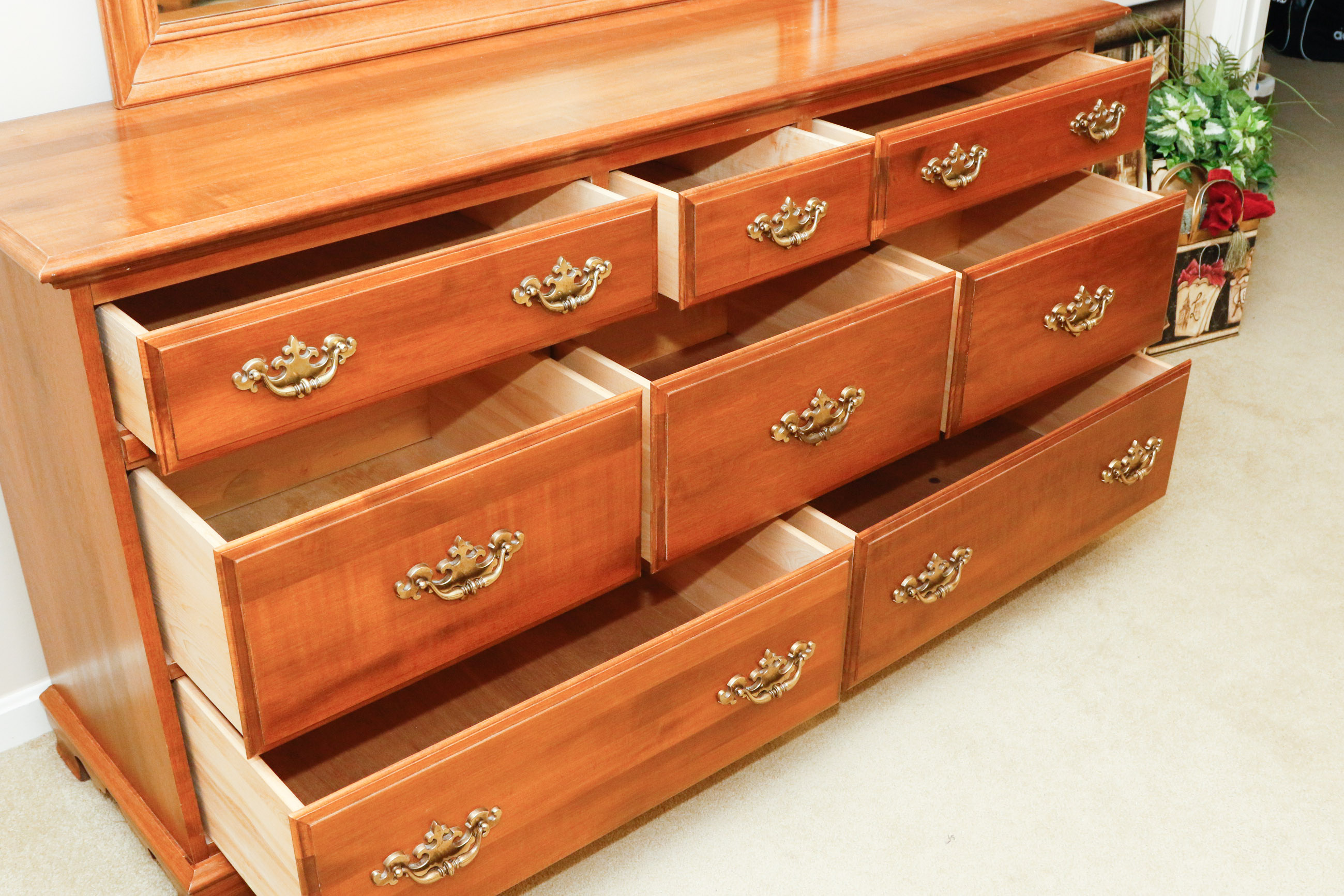 Dresser with Mirror by Moosehead