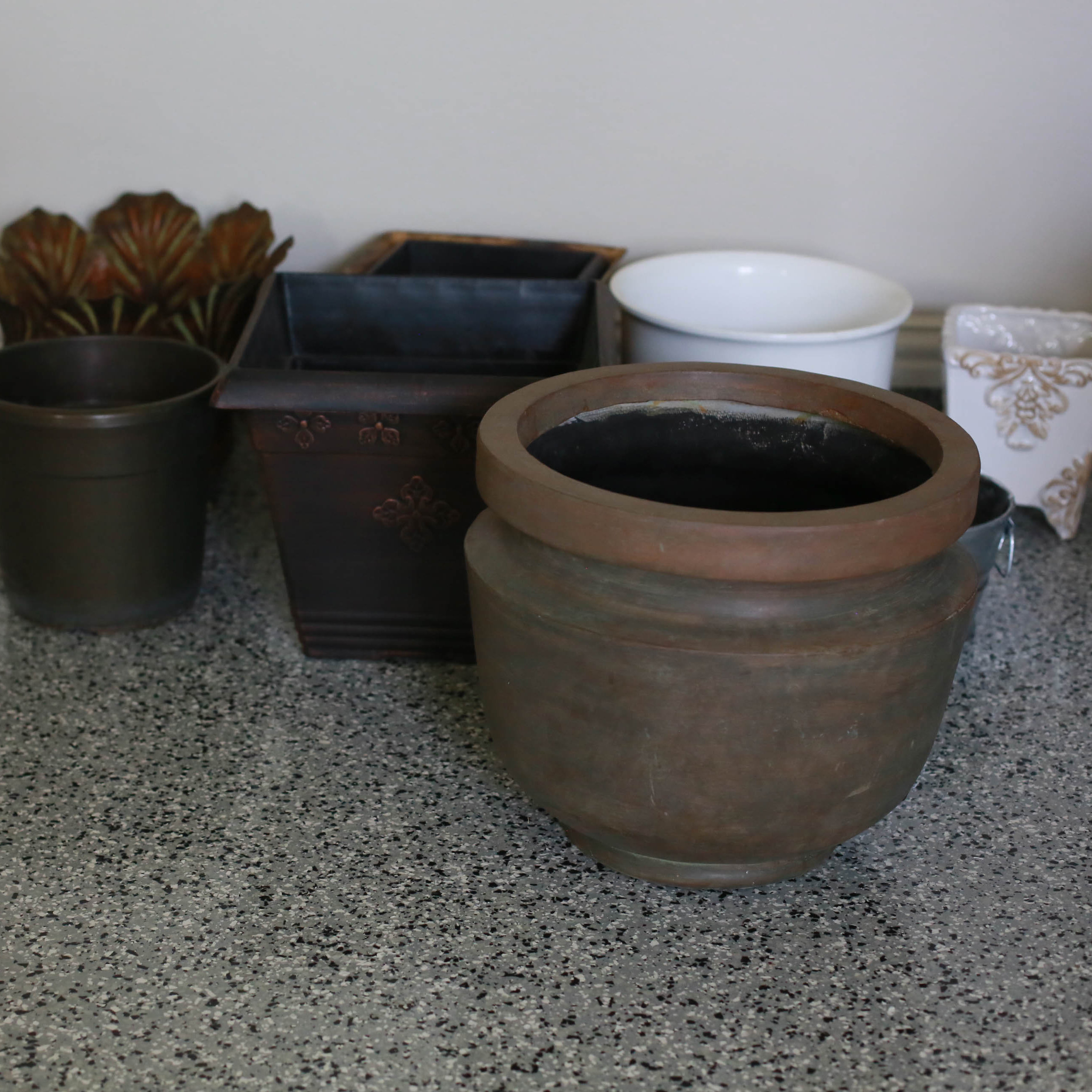 Large Collection of Decorative Planters