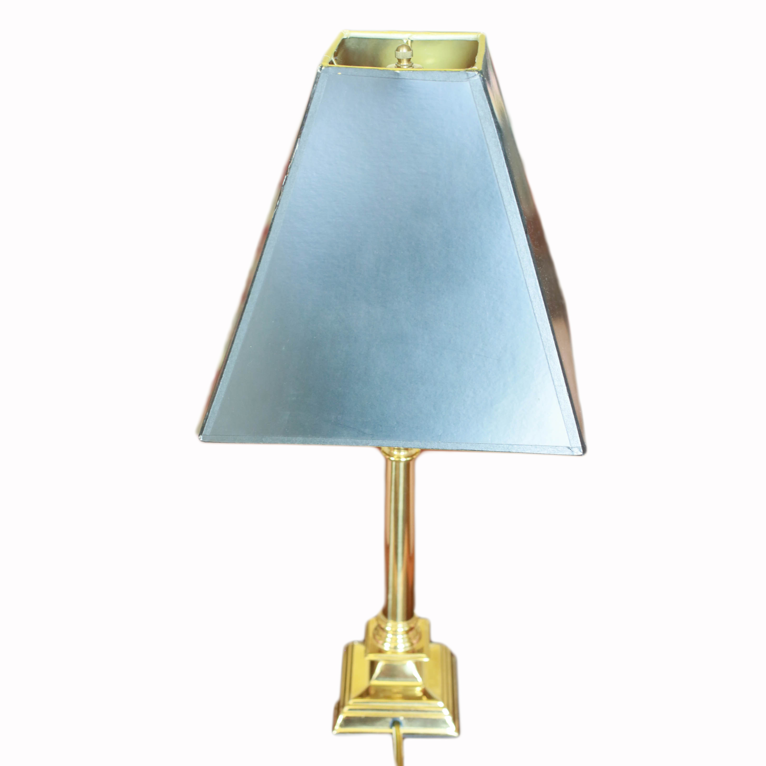 Small Brass Table Lamp