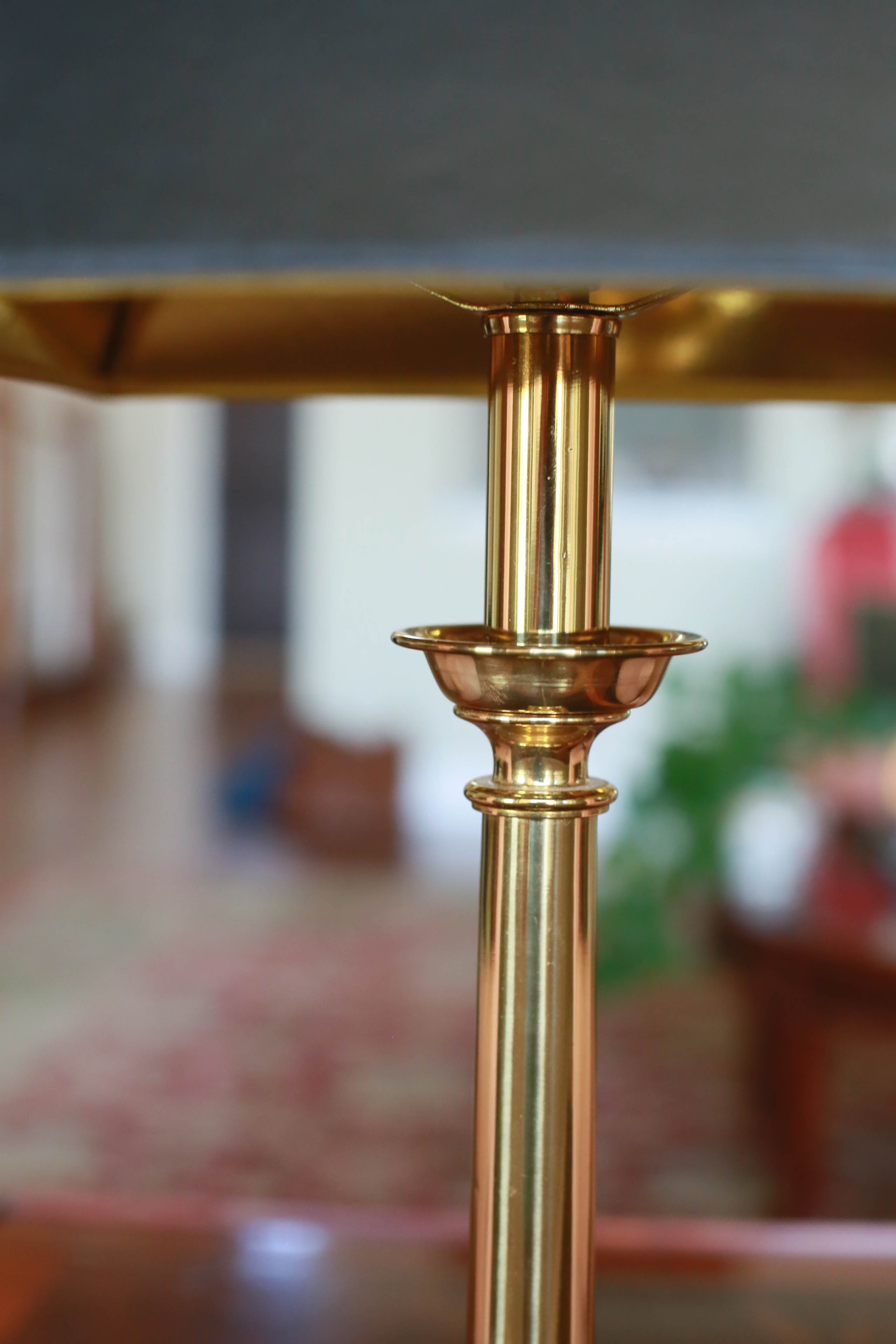 Small Brass Table Lamp