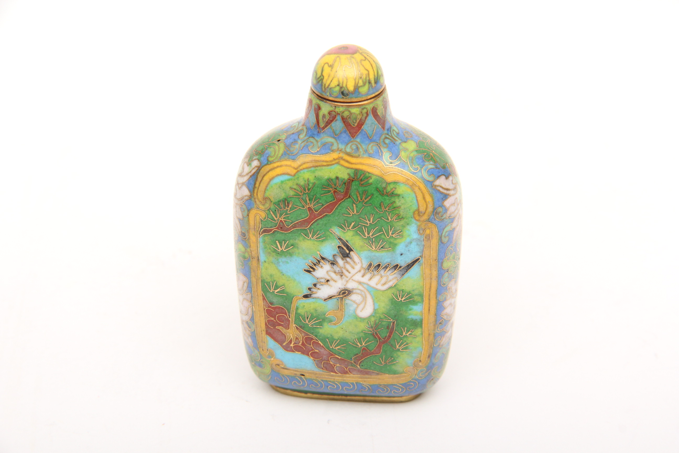 Chinese Cloisonné Snuff Bottles