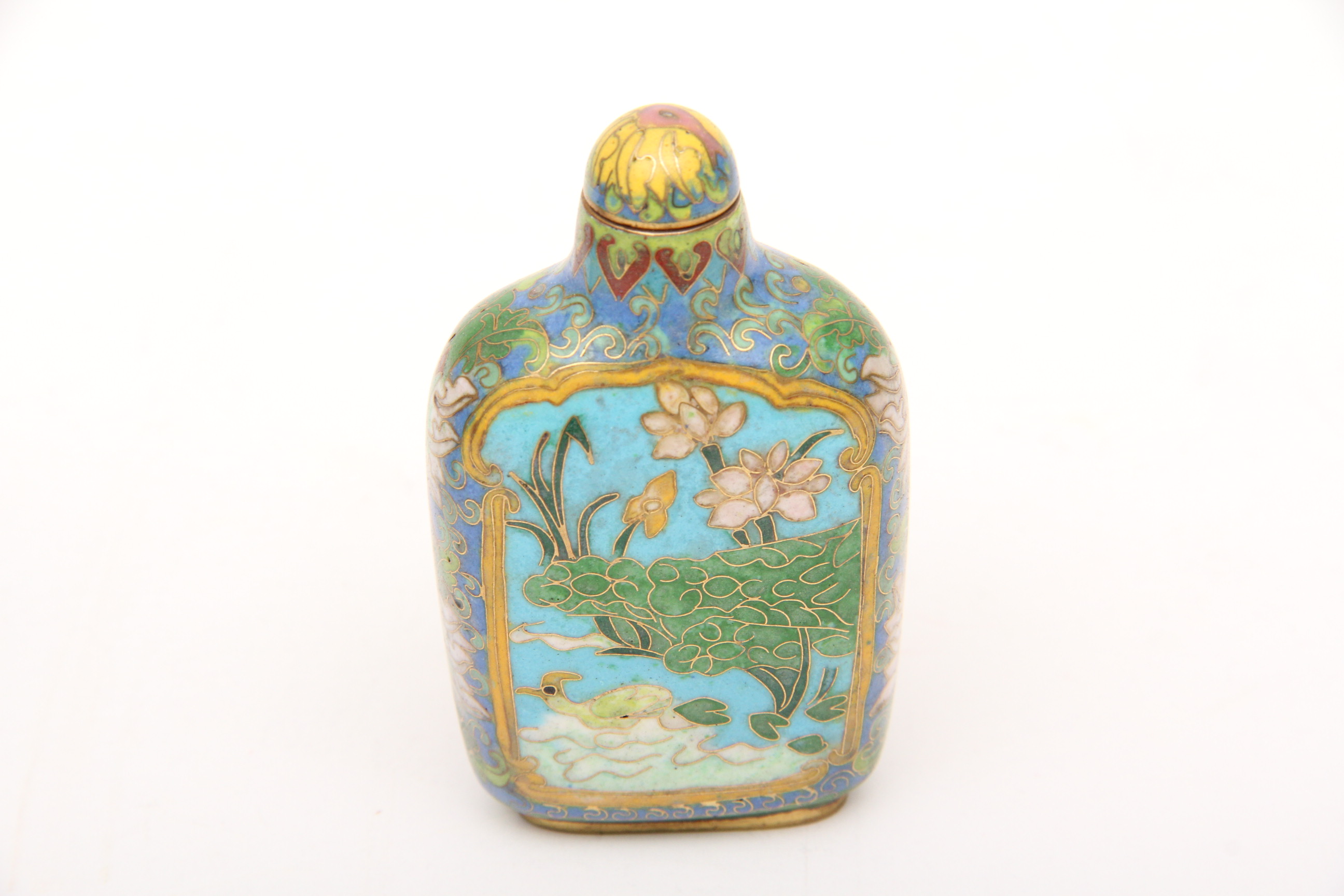 Chinese Cloisonné Snuff Bottles