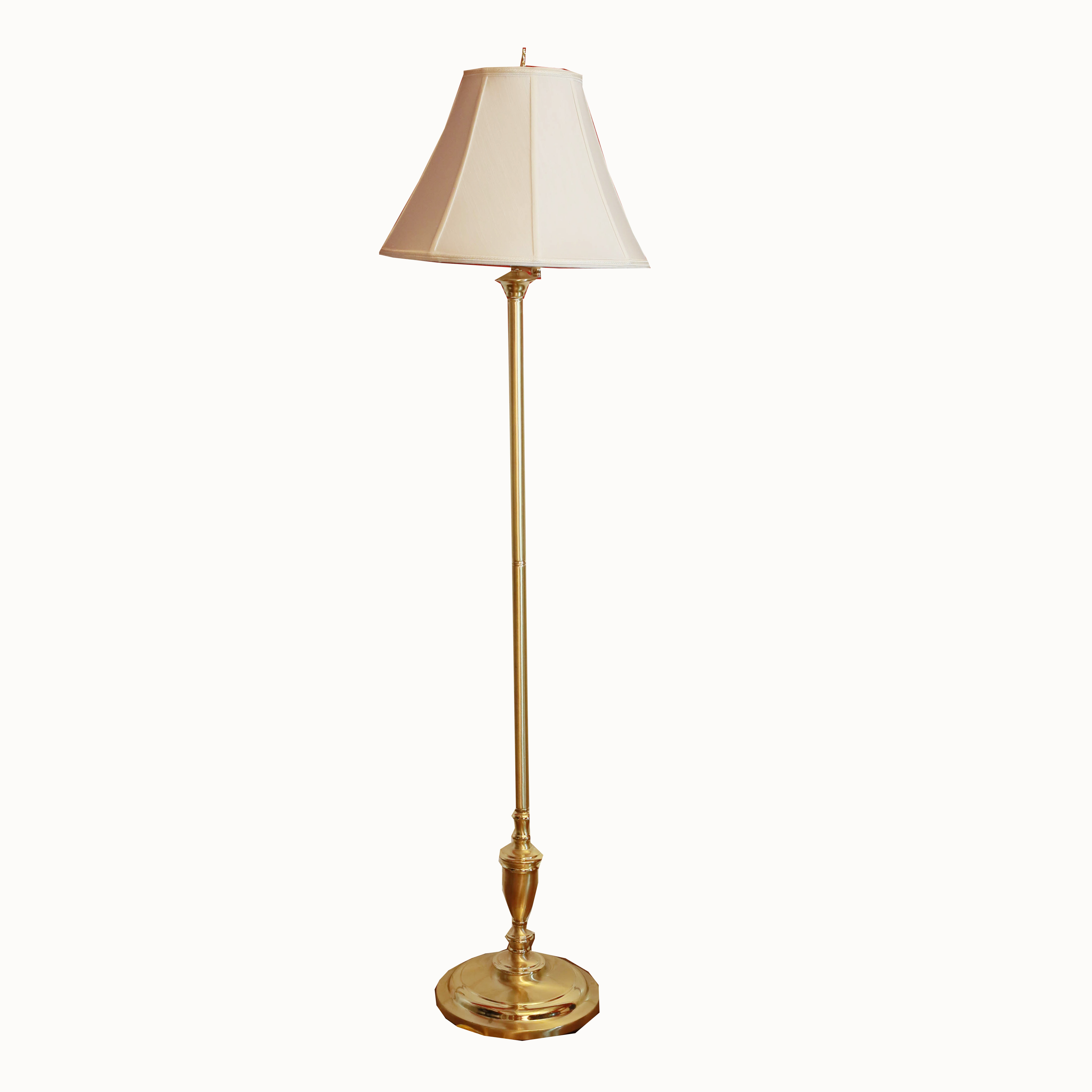 Tall Brass Floor Lamp