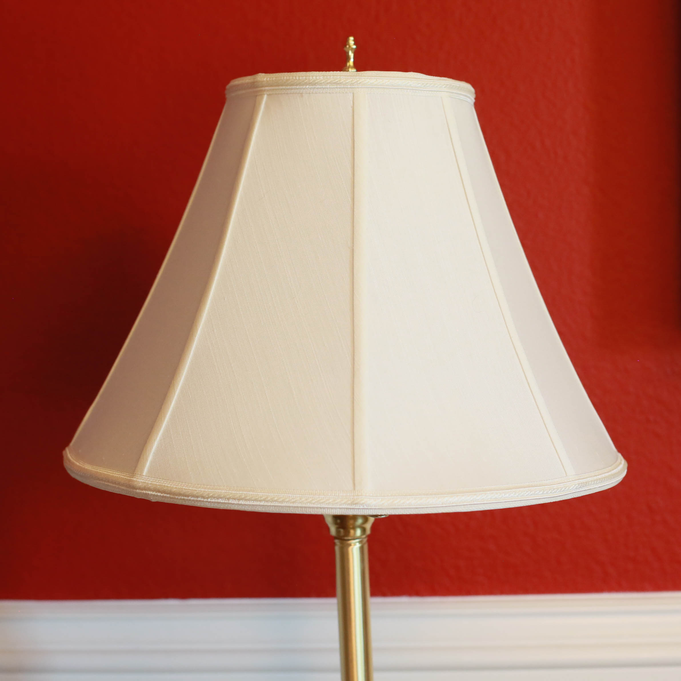 Tall Brass Floor Lamp