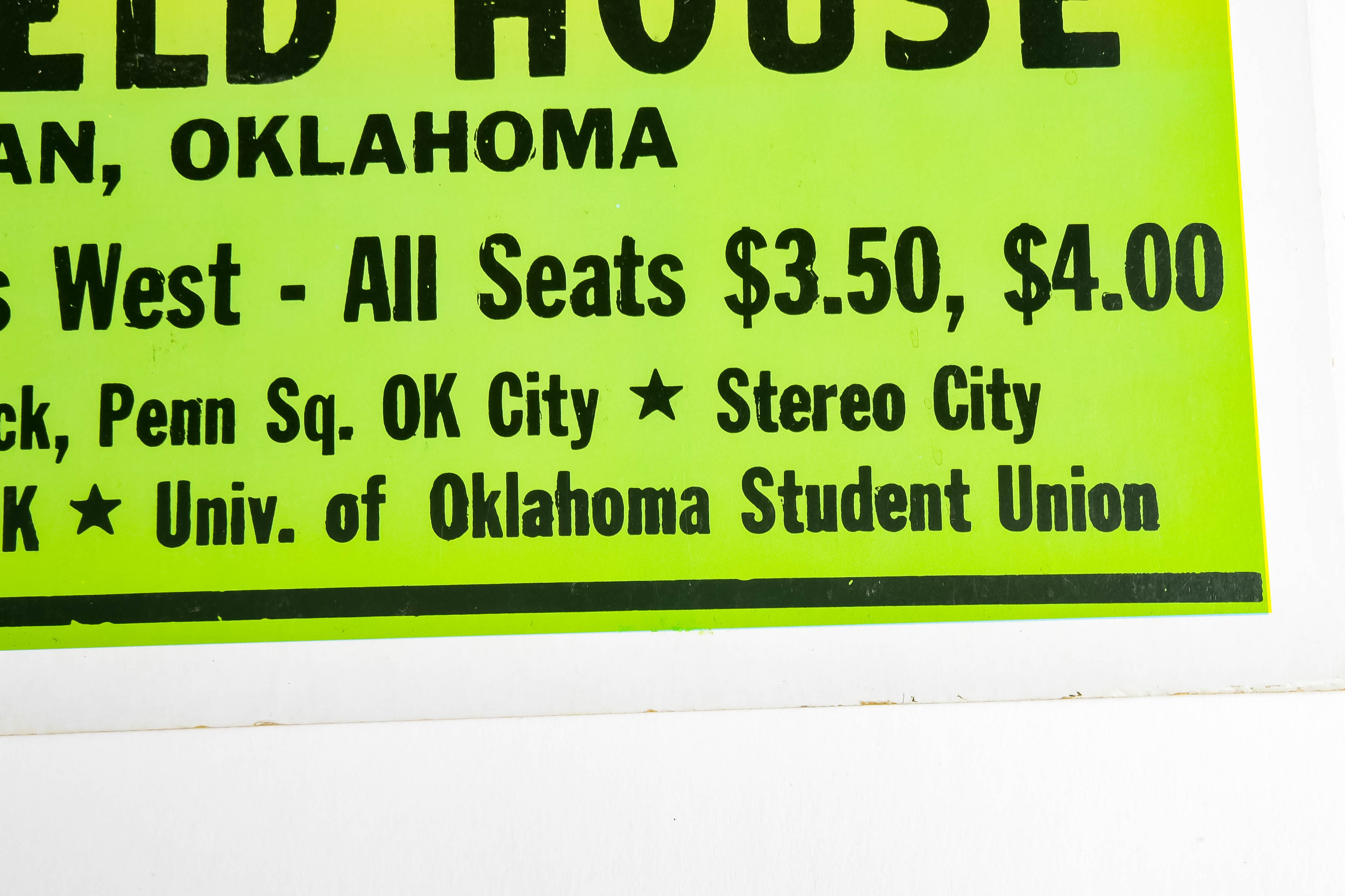 Jimi Hendrix and Led Zeppelin Concert Poster Pair