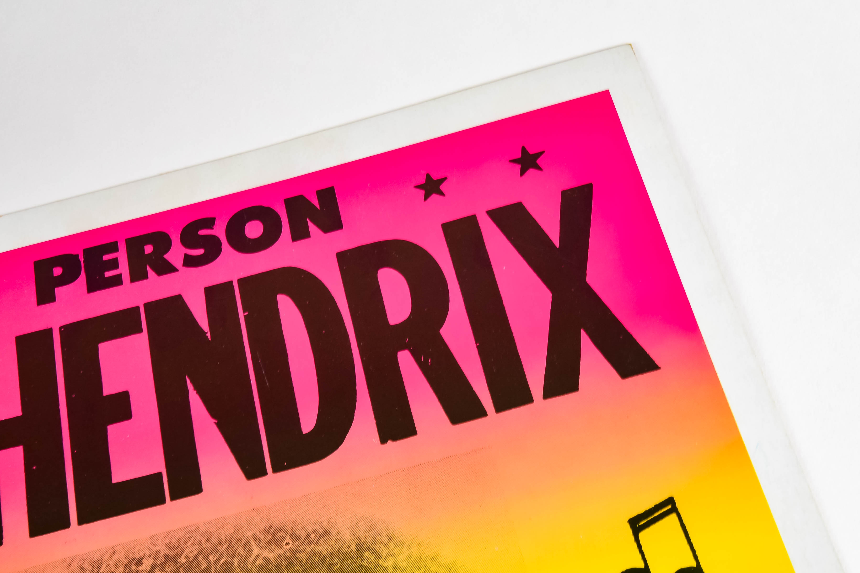 Jimi Hendrix and Led Zeppelin Concert Poster Pair