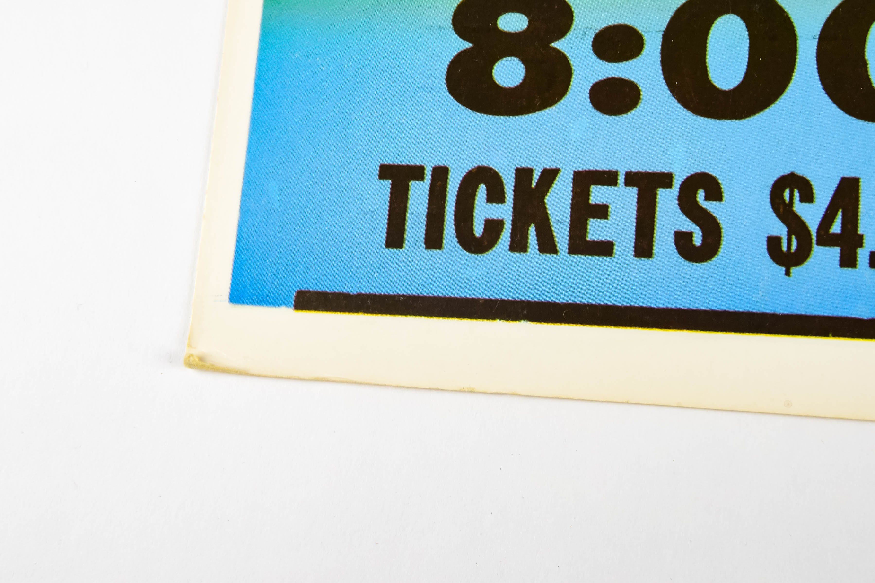 Jimi Hendrix and Led Zeppelin Concert Poster Pair