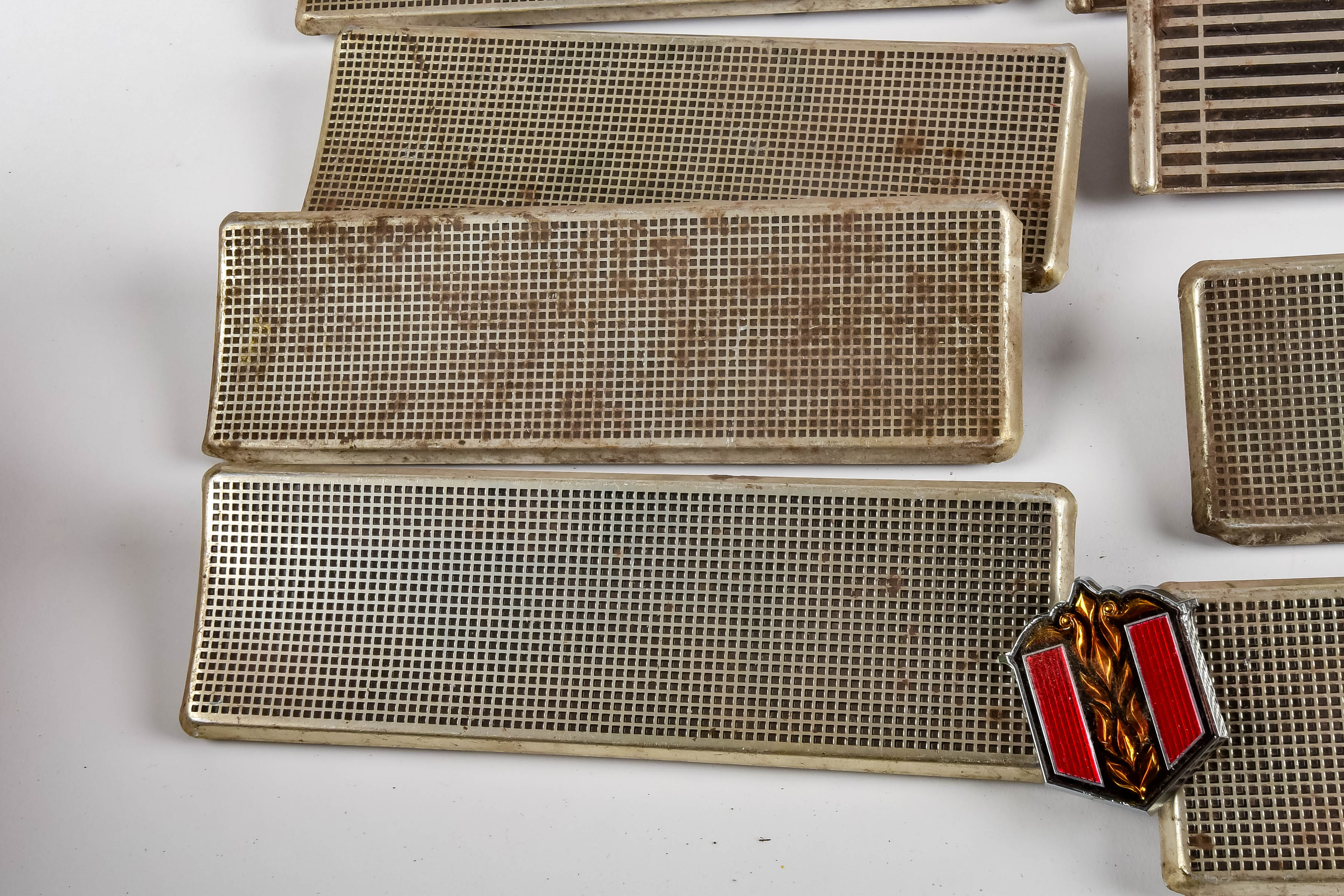 Vintage Car Accessories and Name Badges