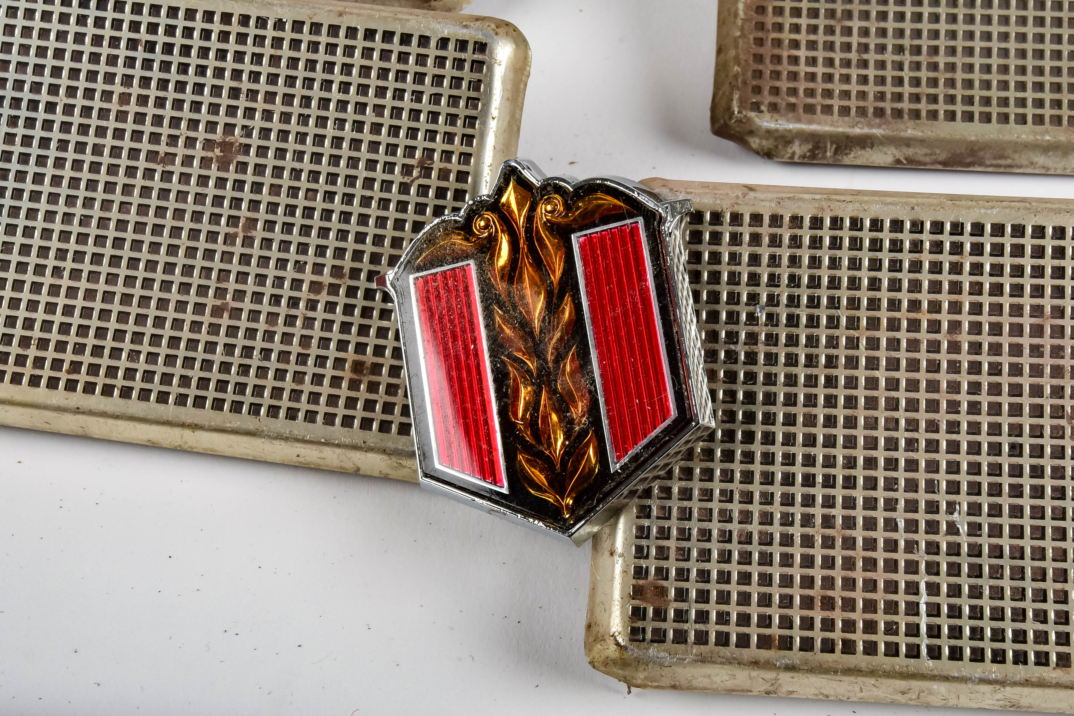 Vintage Car Accessories and Name Badges