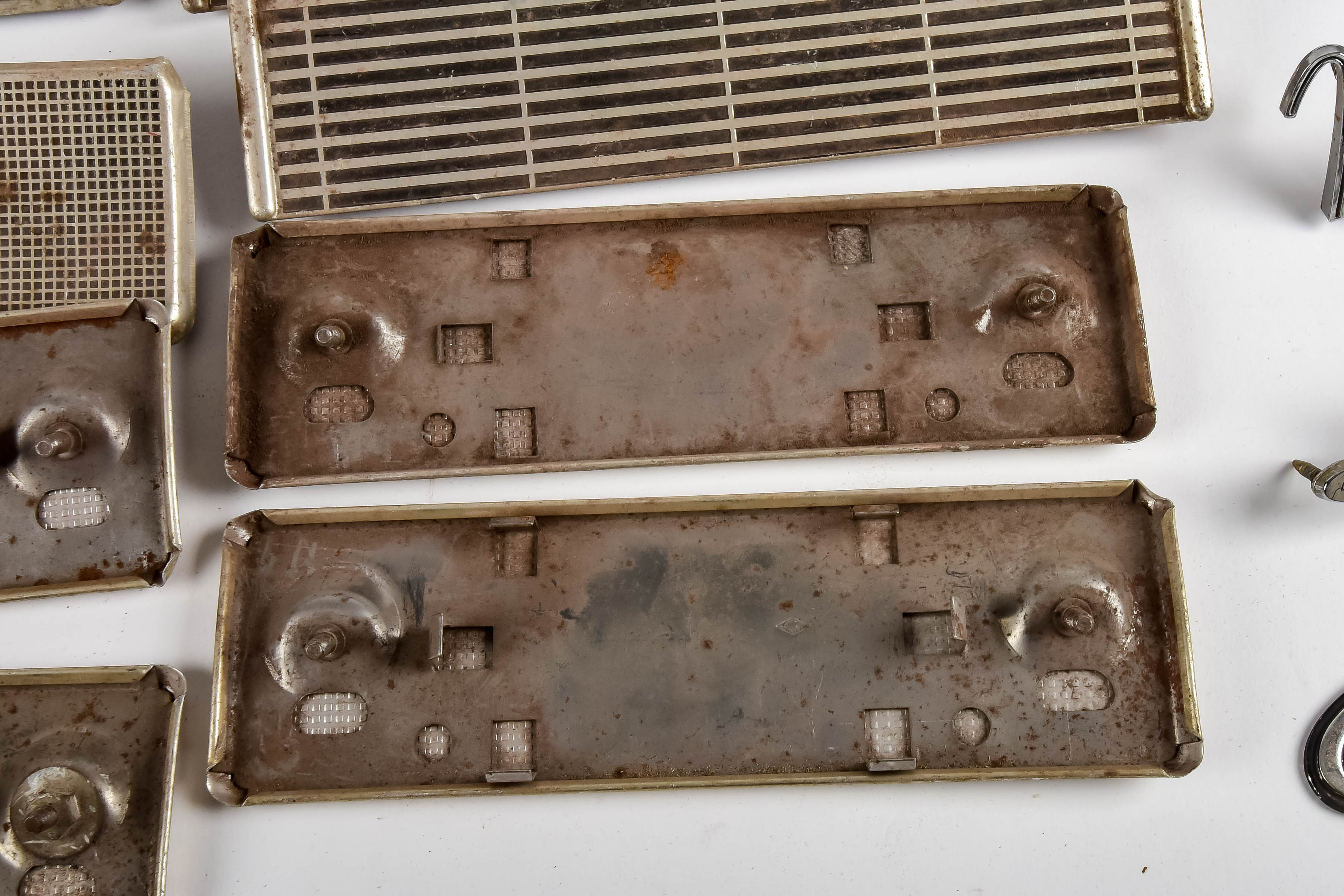 Vintage Car Accessories and Name Badges