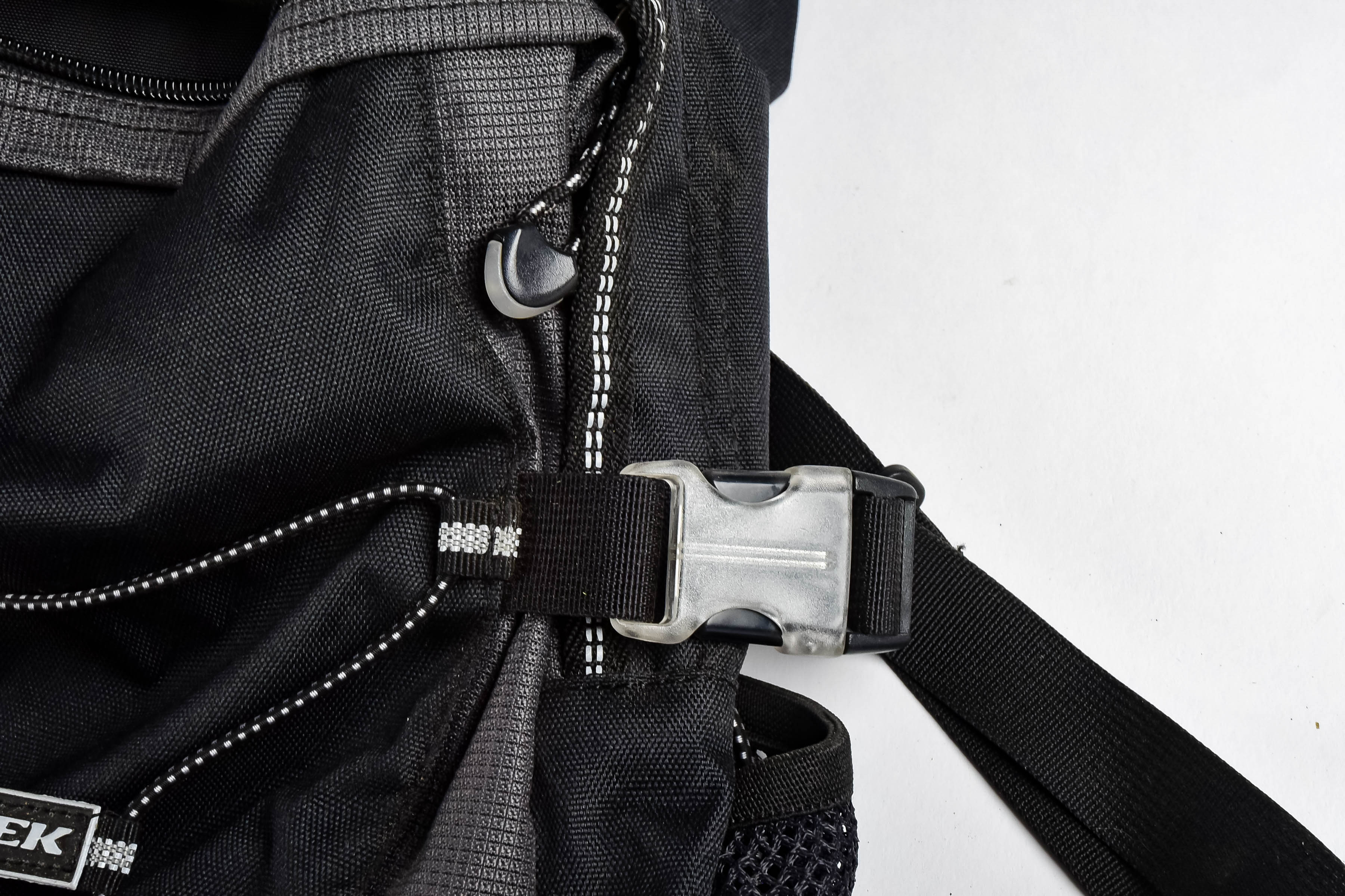 Four Black and Red Backpacks Including Trek