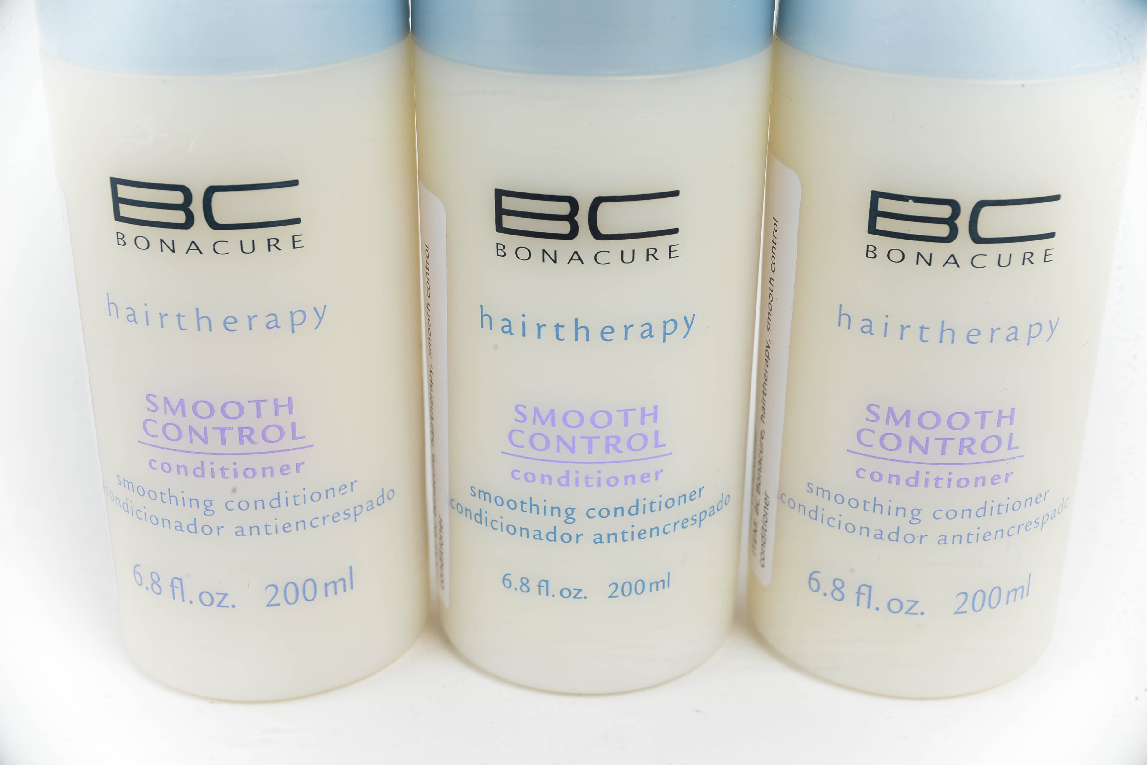 Collection of Six Schwarzkopf BC Bonacure Hairtherapy Smooth Control Shampoo and Conditioner