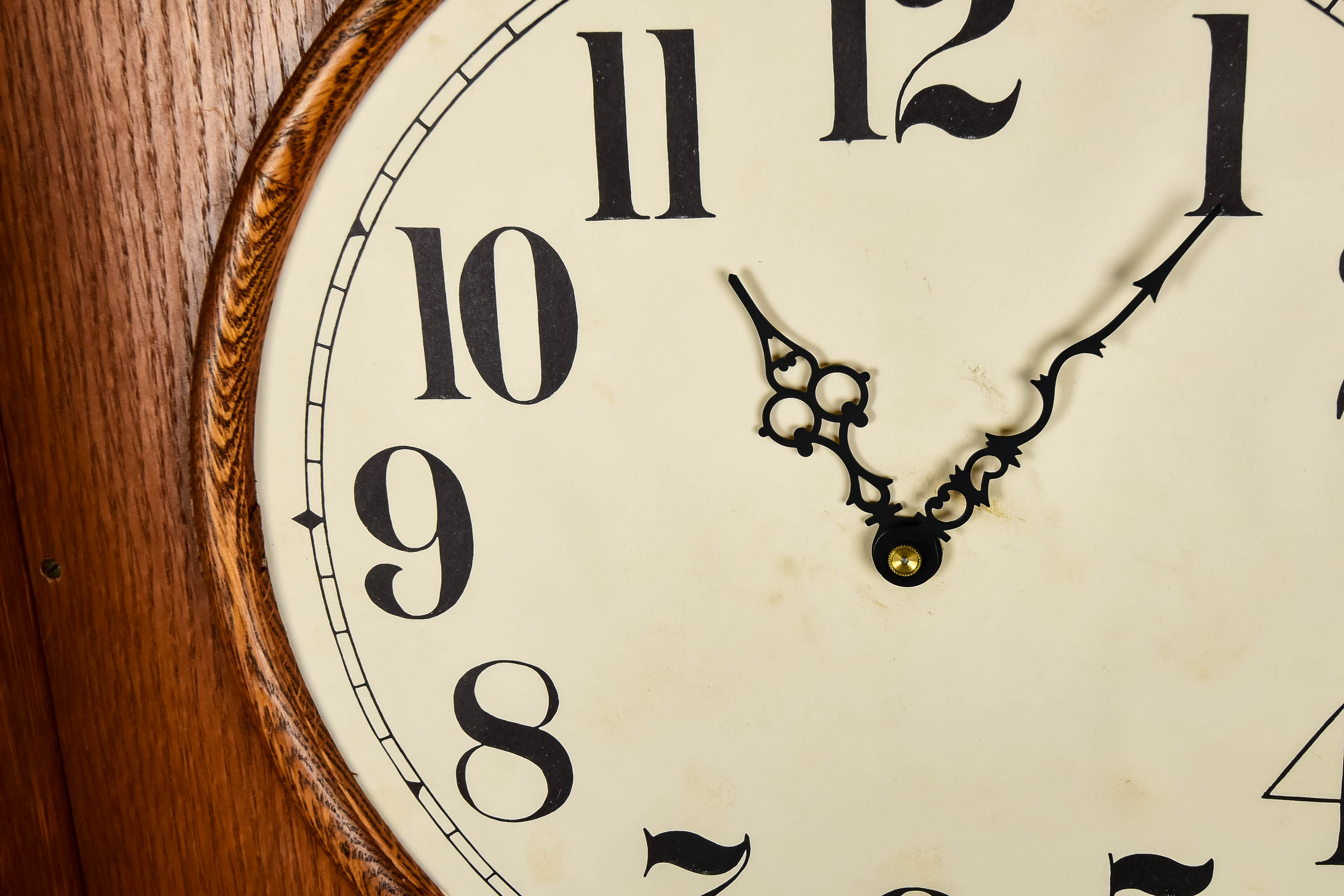 Mission Style Oak Grandmother Clock