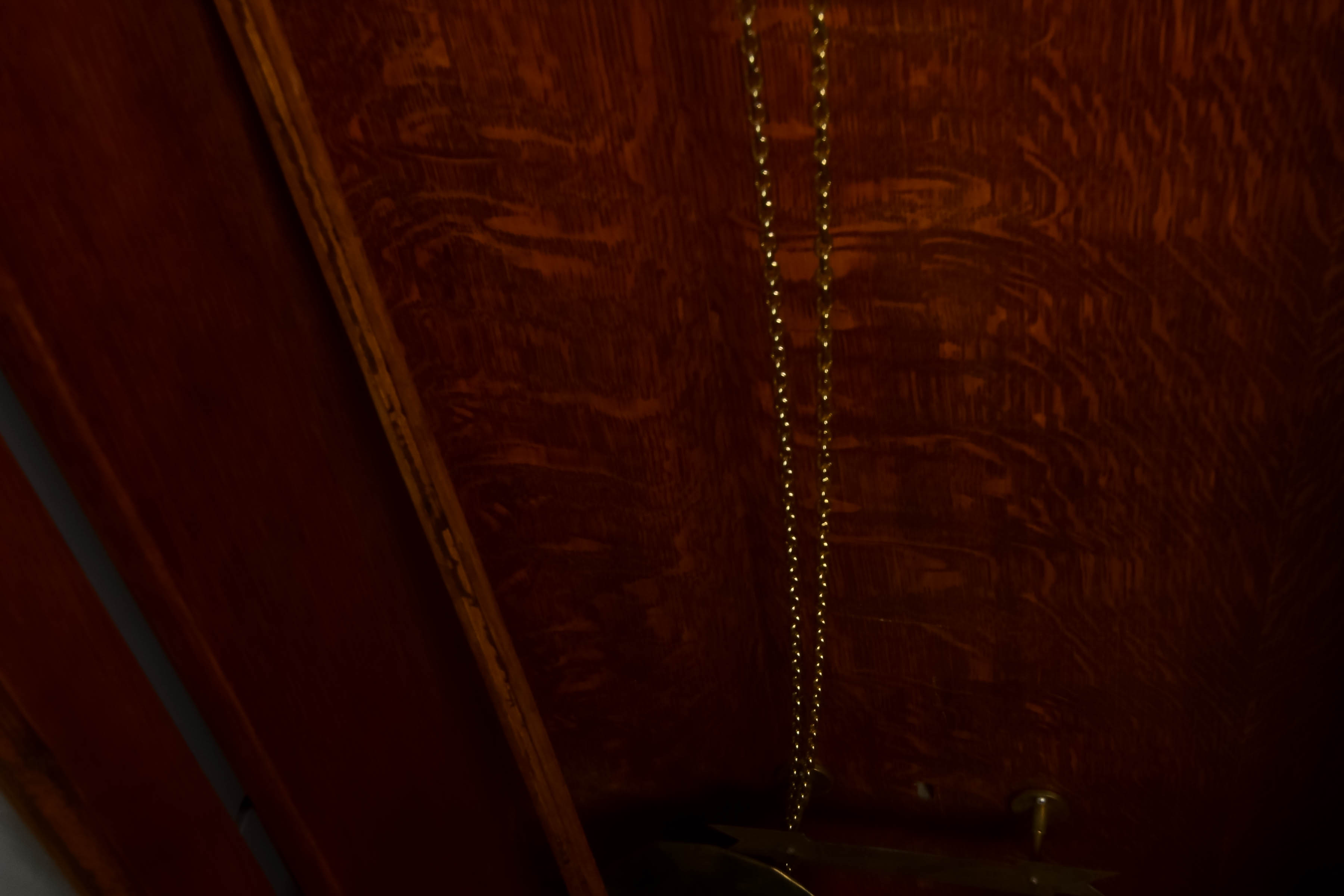 Mission Style Oak Grandmother Clock