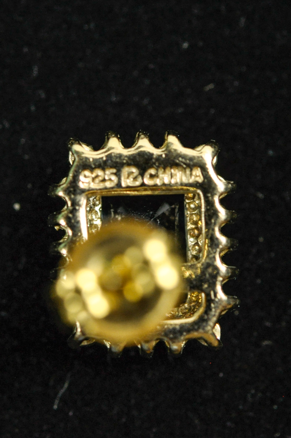 Blue Topaz and Diamond Earrings