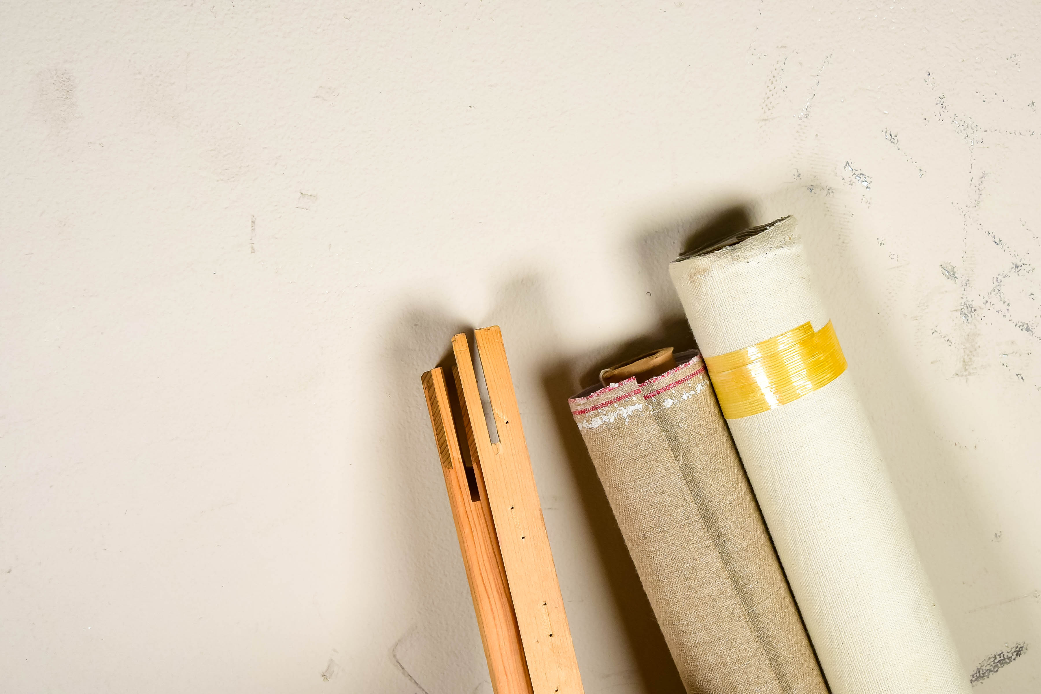 Rolls of Canvas with Stretch Boards