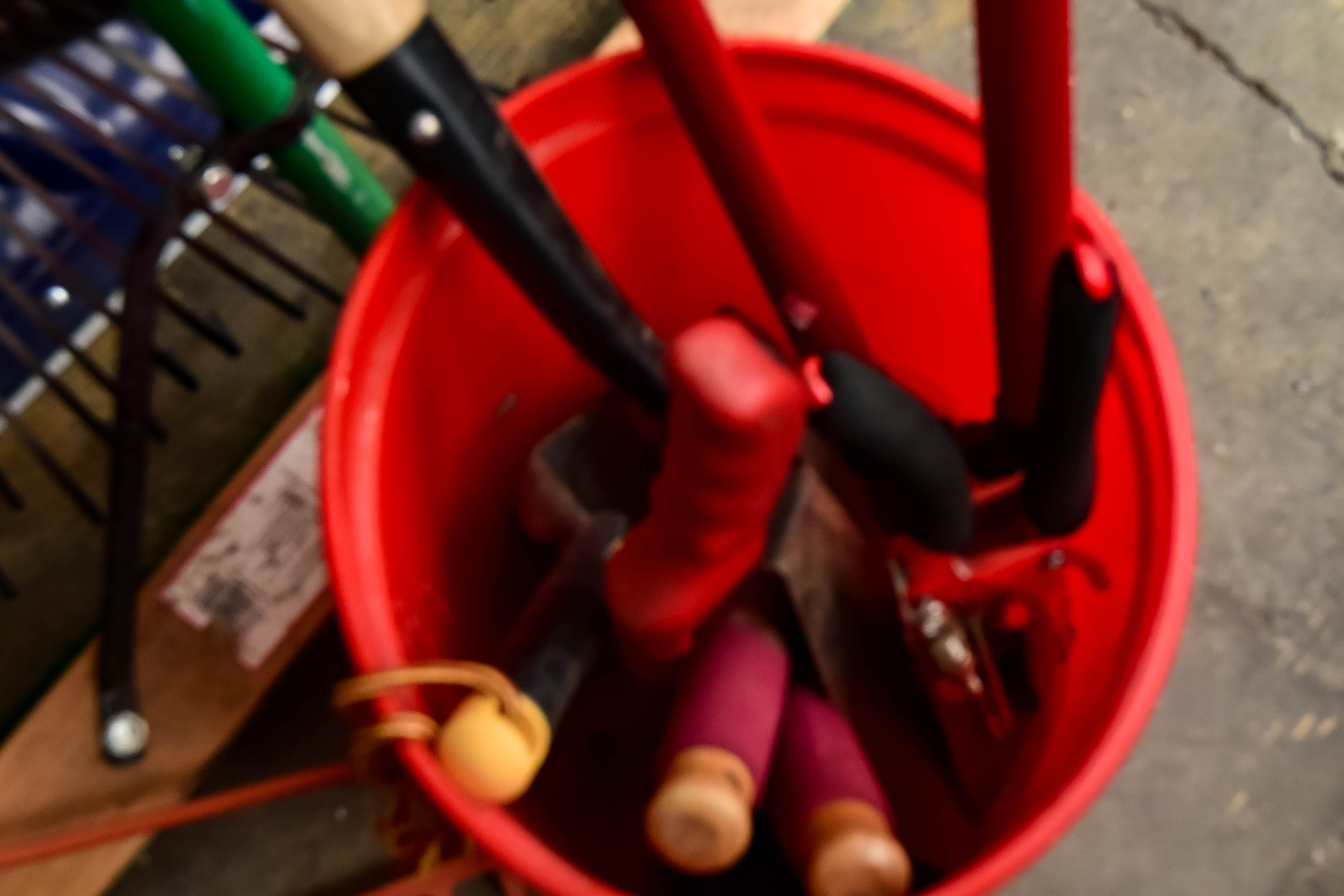 An Assortment of Garden and Lawn Tools