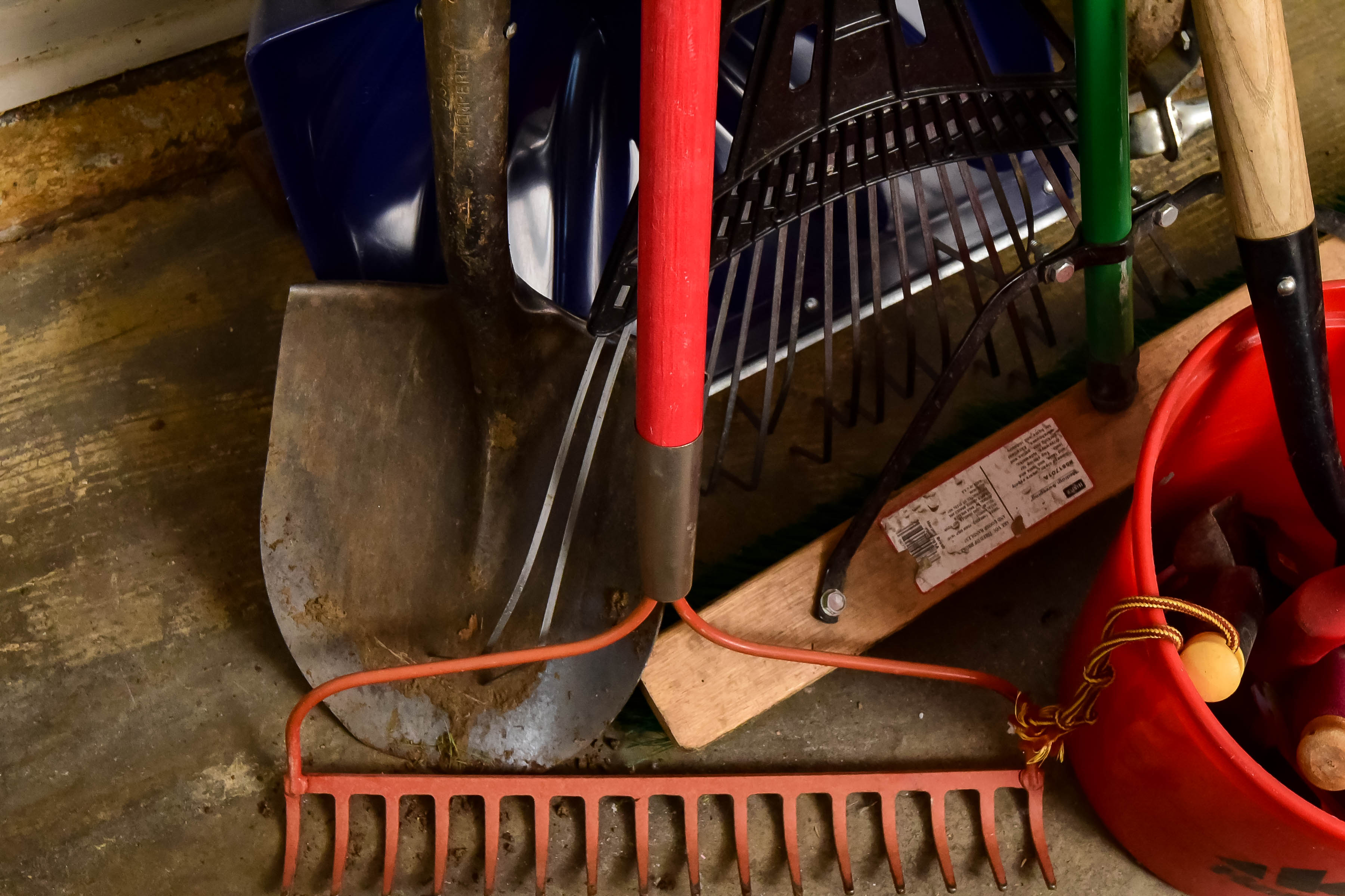 An Assortment of Garden and Lawn Tools