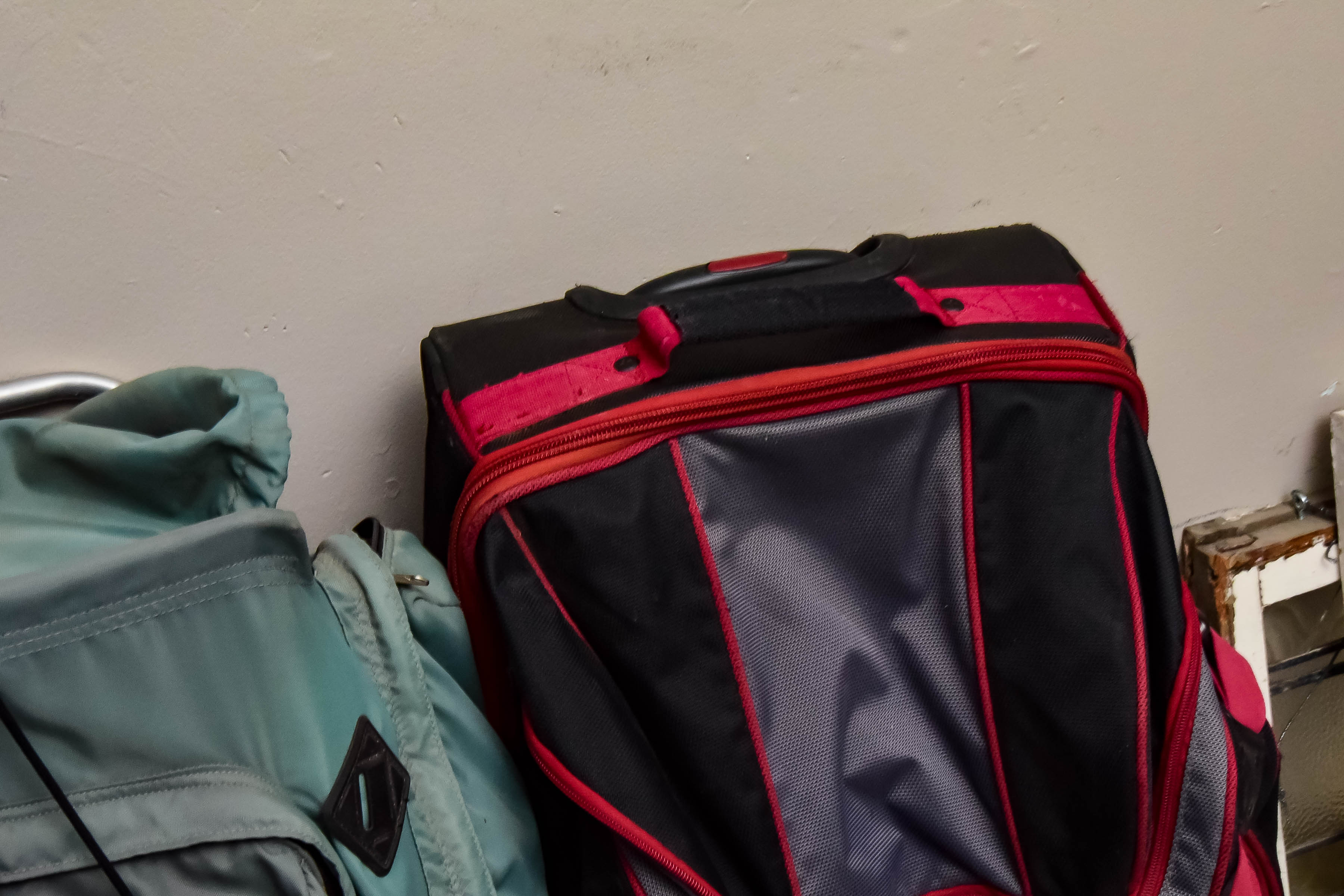 Kelty External Frame Backpack and Rolling Duffel